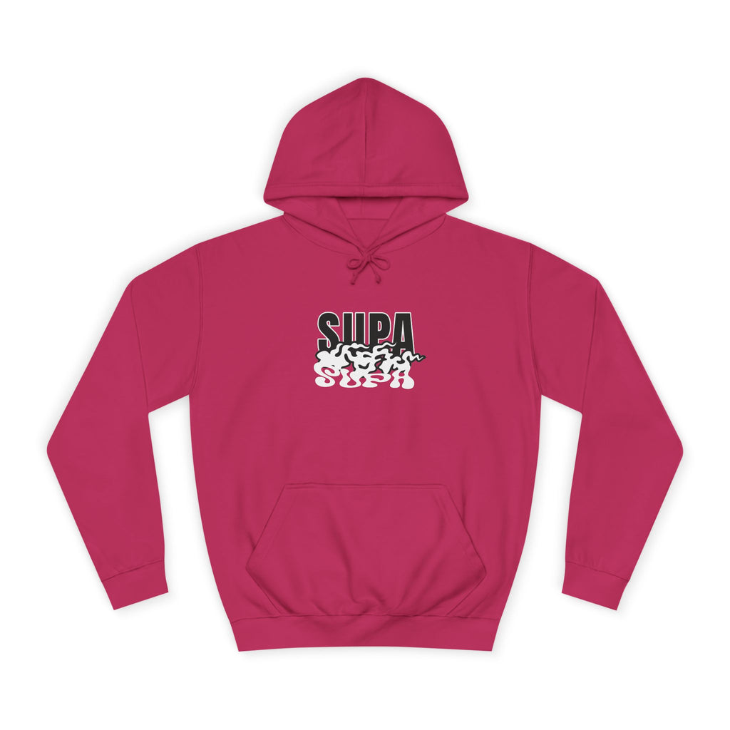 Trendy Unisex Hoodie with 'SUPA' Design | Casual Wear, Apparel, Street Style, Gift, Cozy Fashion