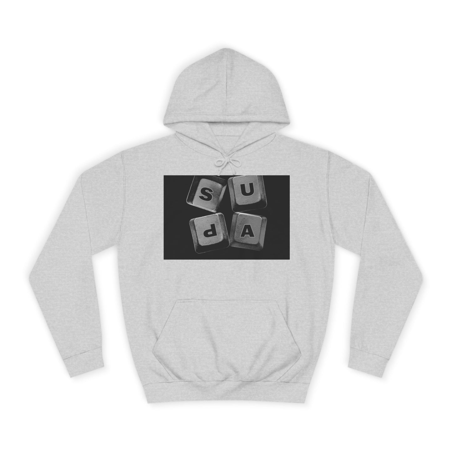 Unisex Hoodie with Graphic Design, Casual Wear, Cozy Layering,Spirit Wear