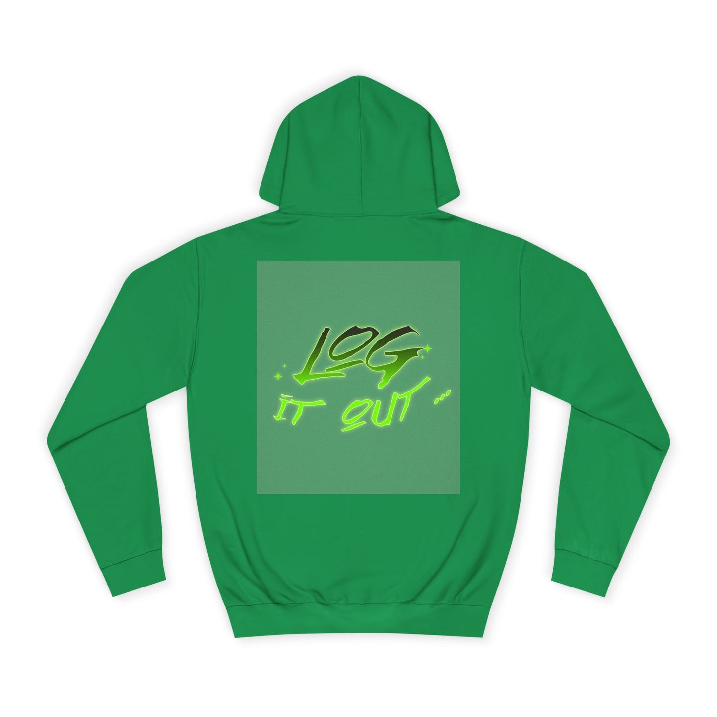 Trendy Unisex Log it out Hoodie - Stylish Wear, Streetwear, Casual Outfit, Gift,Essentials
