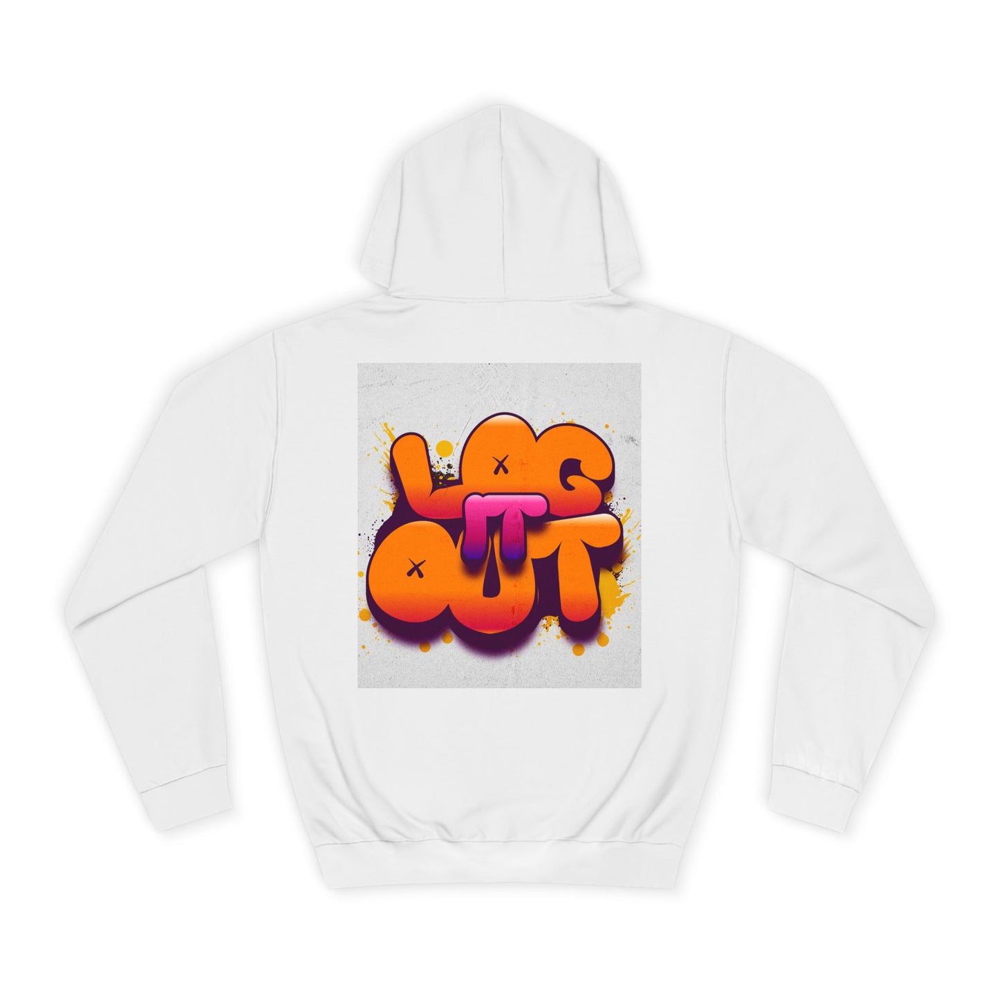 Vibrant Unisex Log it out Hoodie - Trendy, Comfortable Streetwear, Ideal for Life, Casual Outings, Gifts, and more!