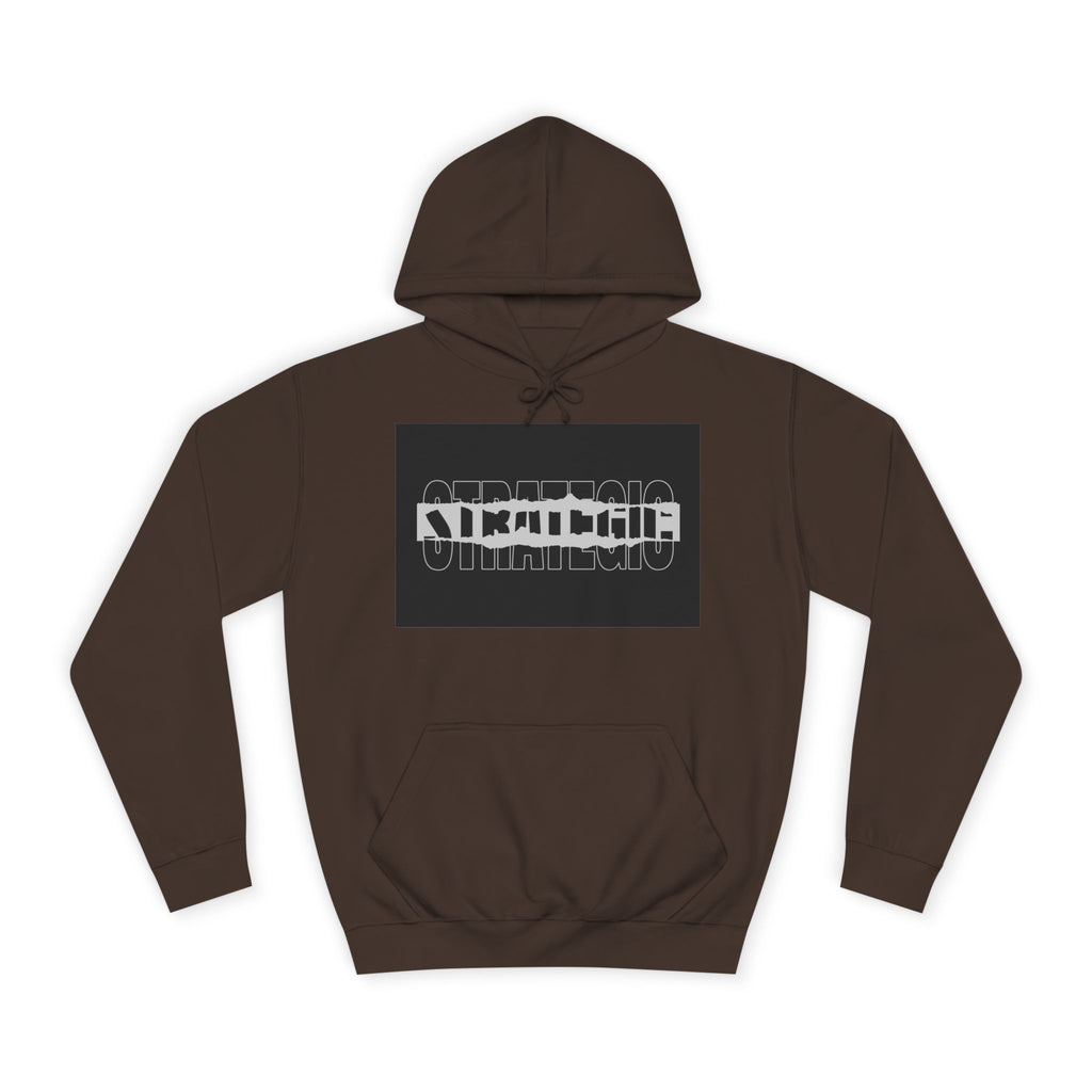 Unisex Hoodie with Strategic Print, Casual Sweatshirt,Gift, Trendy Apparel, Everyday Wear