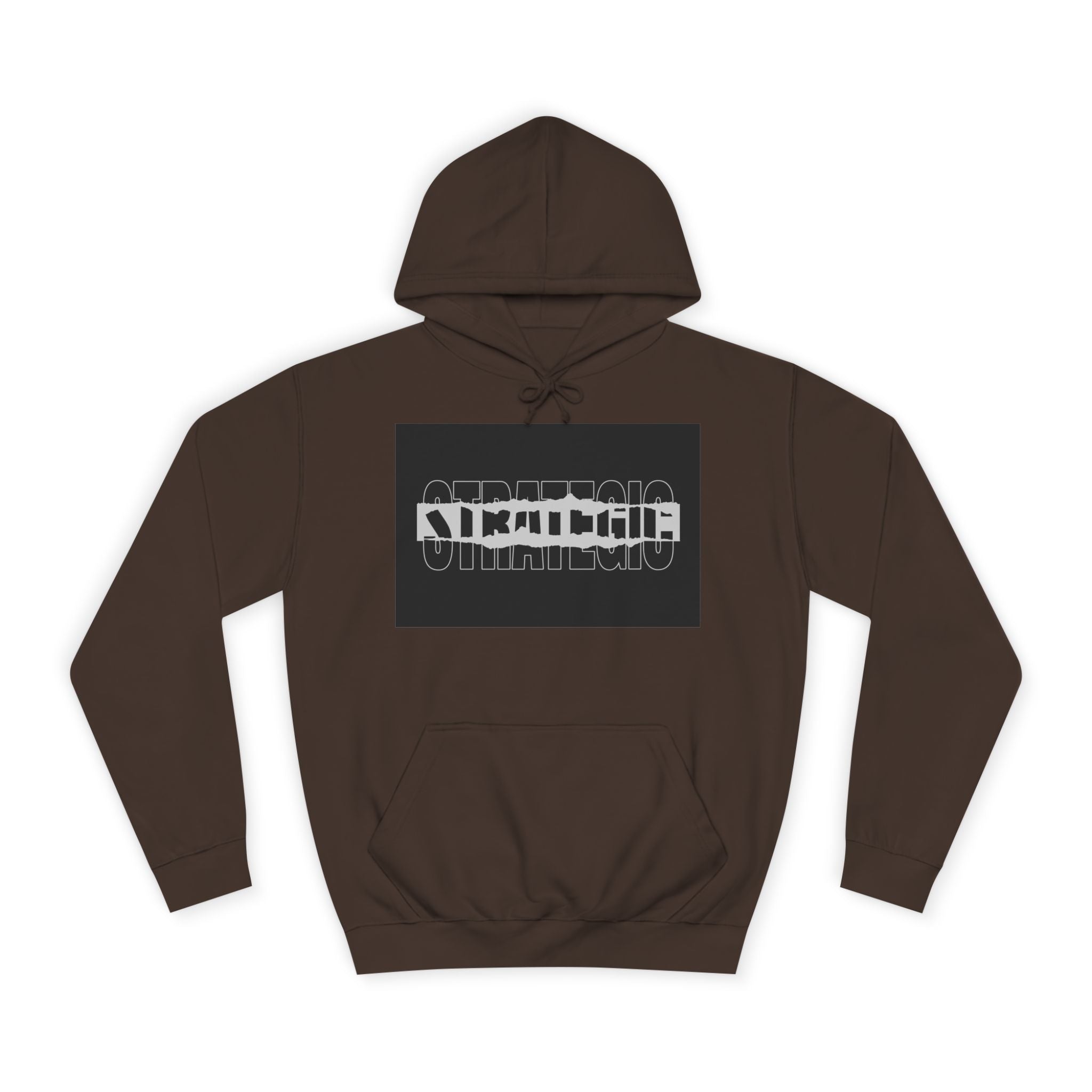 Unisex Hoodie with Strategic Print, Casual Sweatshirt,Gift, Trendy Apparel, Everyday Wear