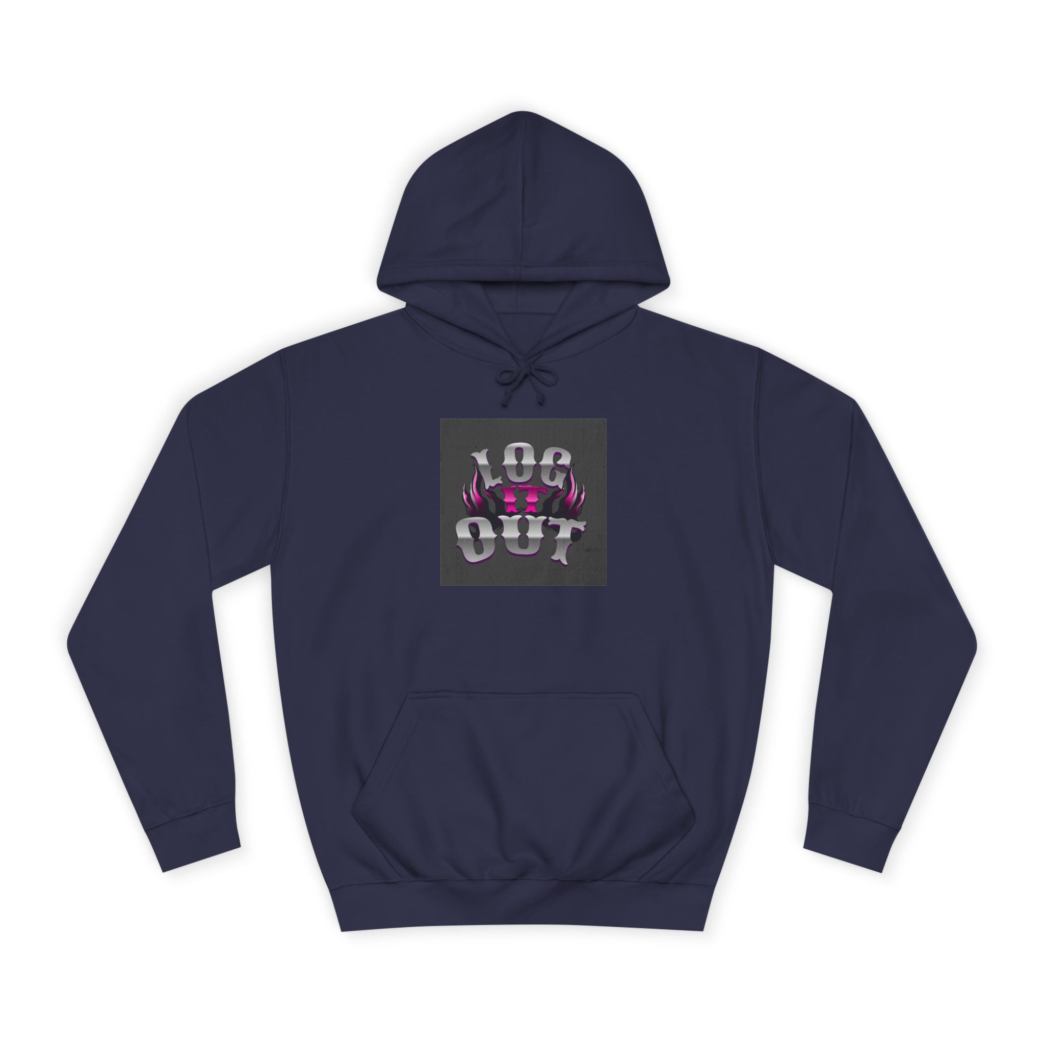 Cool Unisex Log it out Hoodie, Perfect for Any one, Trendy Custom Apparel, Casual Wear, Gift, Streetwear Style