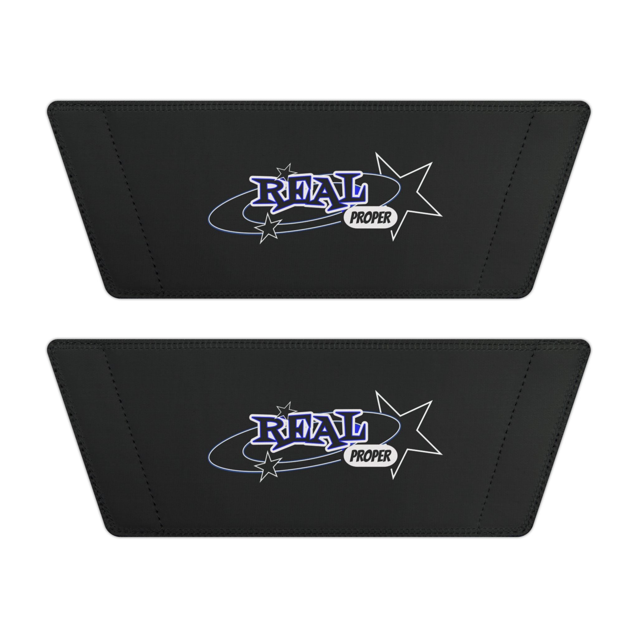 Men's Blue Removable-Strap Slide Sandals — "Real Proper" Slides