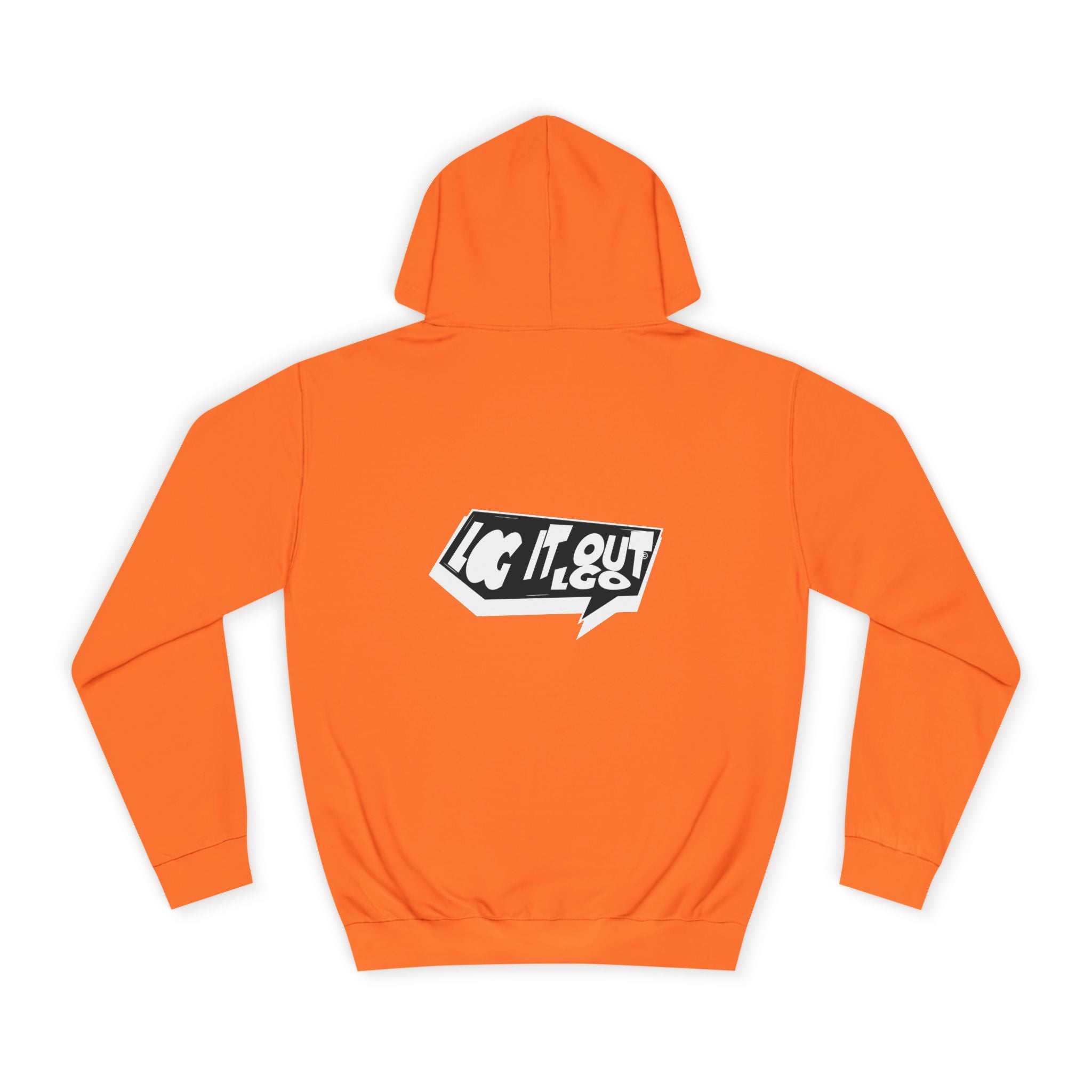 Chill Vibes Unisex Log it out Hoodie - Perfect for Campus Wear, Gifts, Casual Outfits, Fall/Winter Style, Cozy Fashion