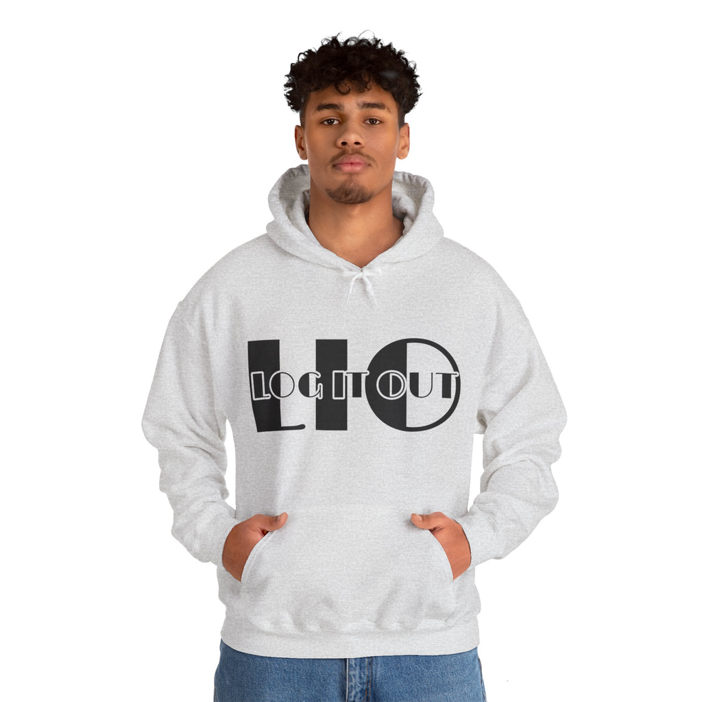 Log it out Unisex Heavy Blend™ Hooded Sweatshirt