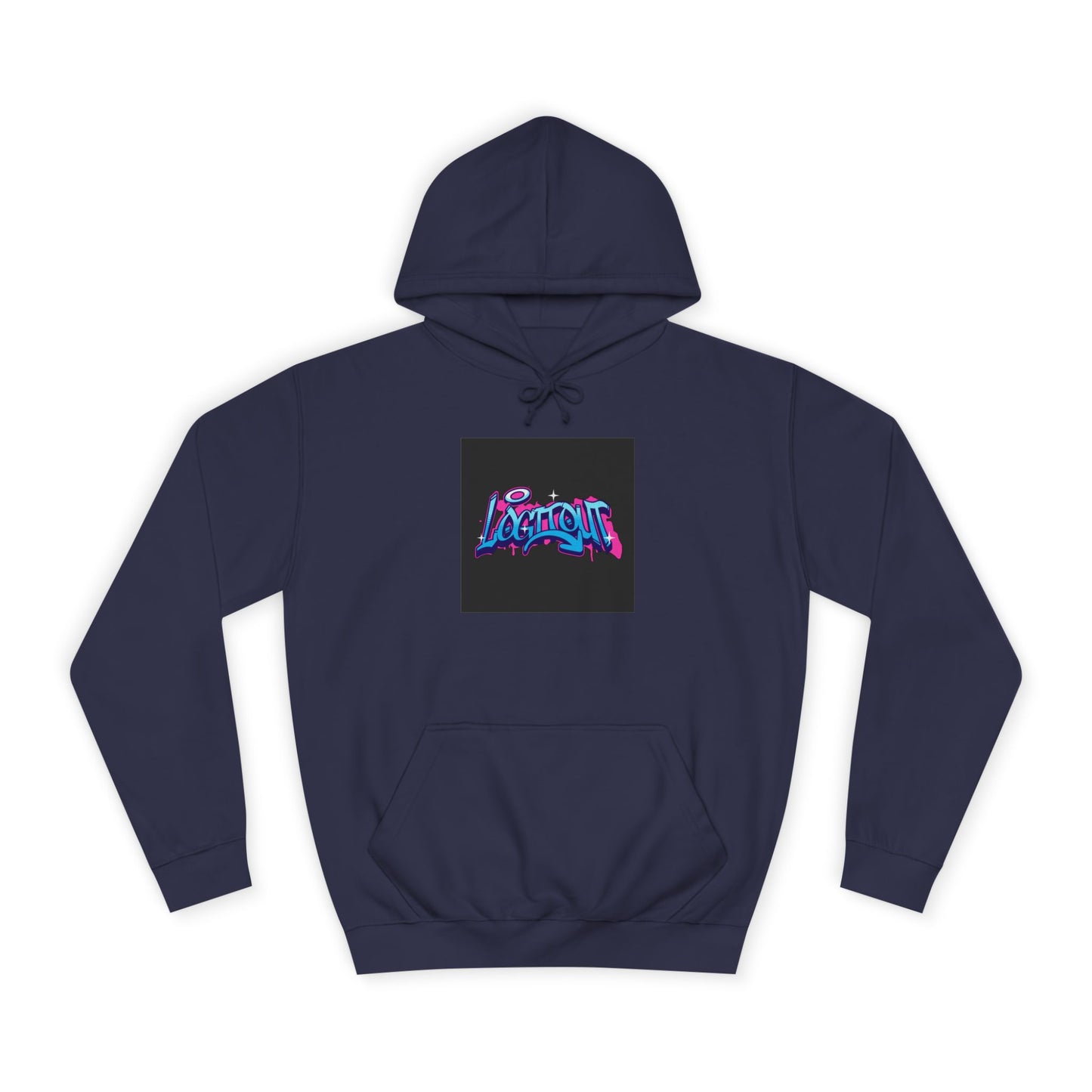 Unisex Hoodie with Colorful Graffiti Design - Trendy Streetwear, Perfect for Life, Gift, Casual Wear