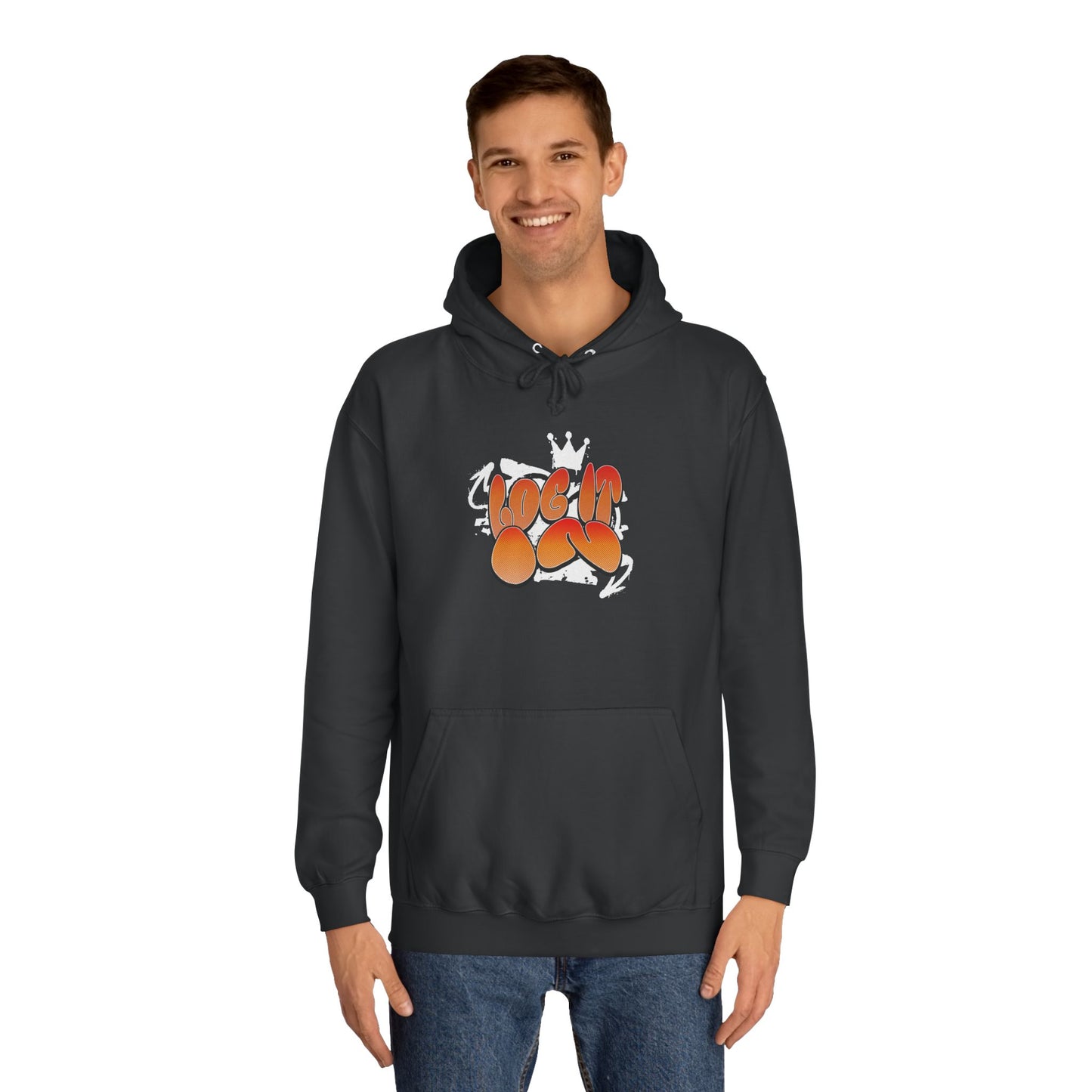 Vibrant Unisex Hoodie - 'Log In' Design