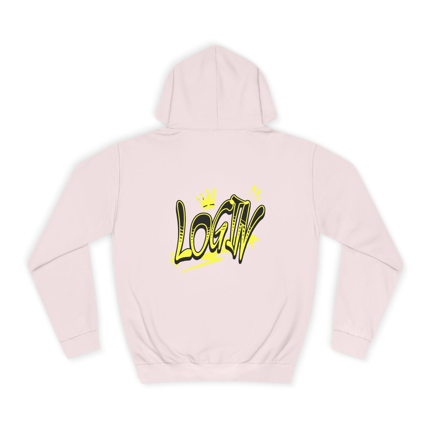 Unisex Hoodie - Bold 'LOGIN' Graphic