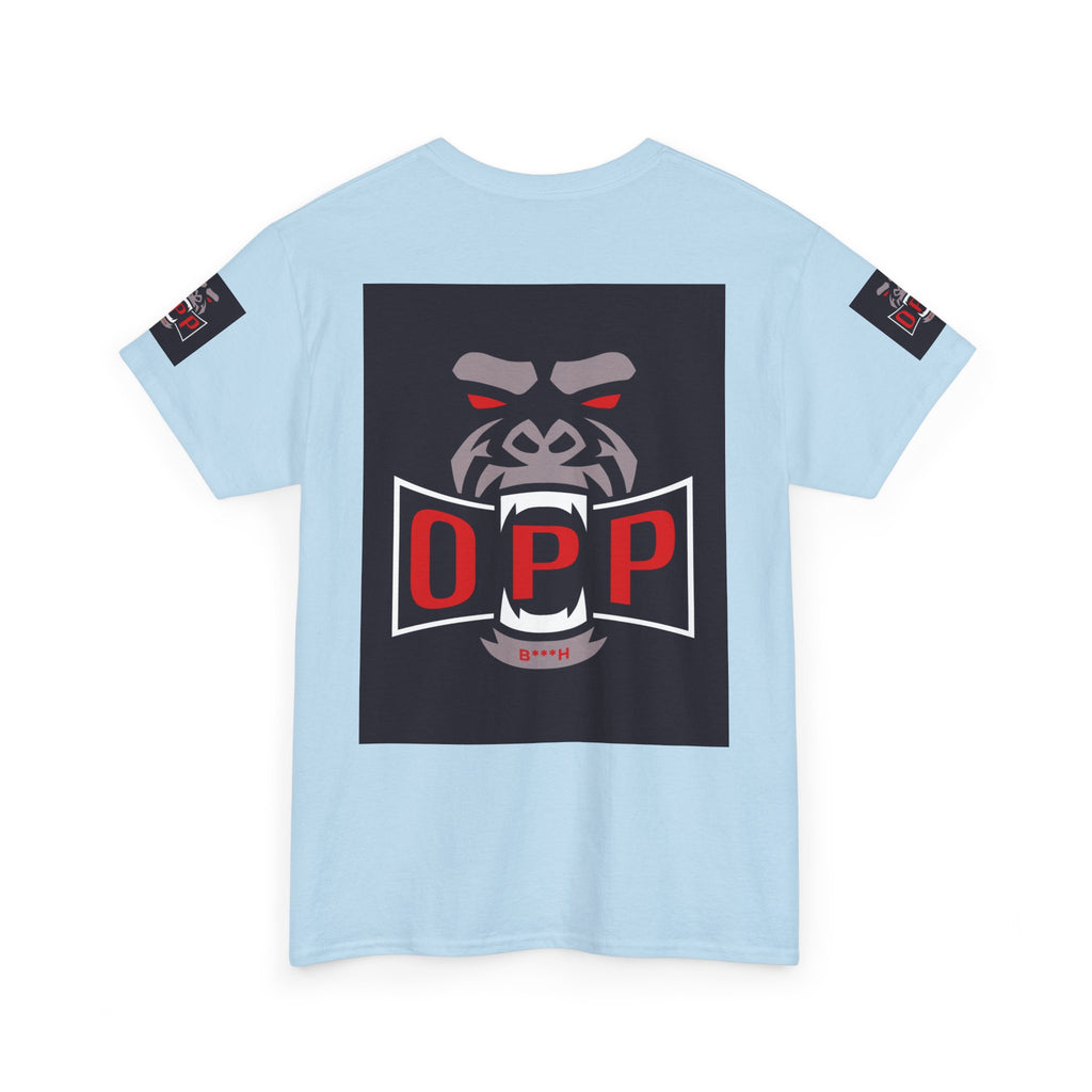 Gorilla OPP Graphic Tee — Bold Red & Black Urban Streetwear Shirt