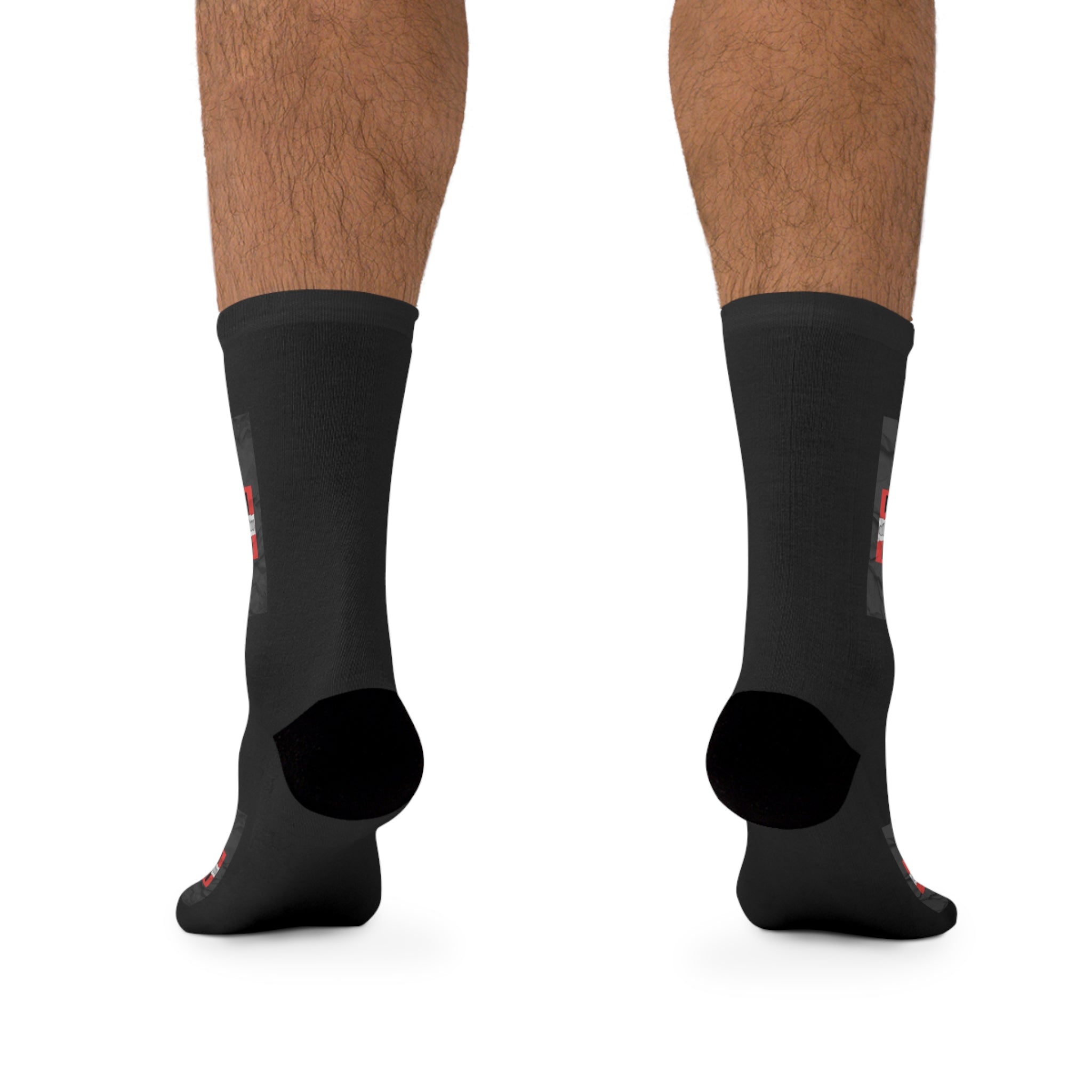 "LOG IT OUT" Poly Socks