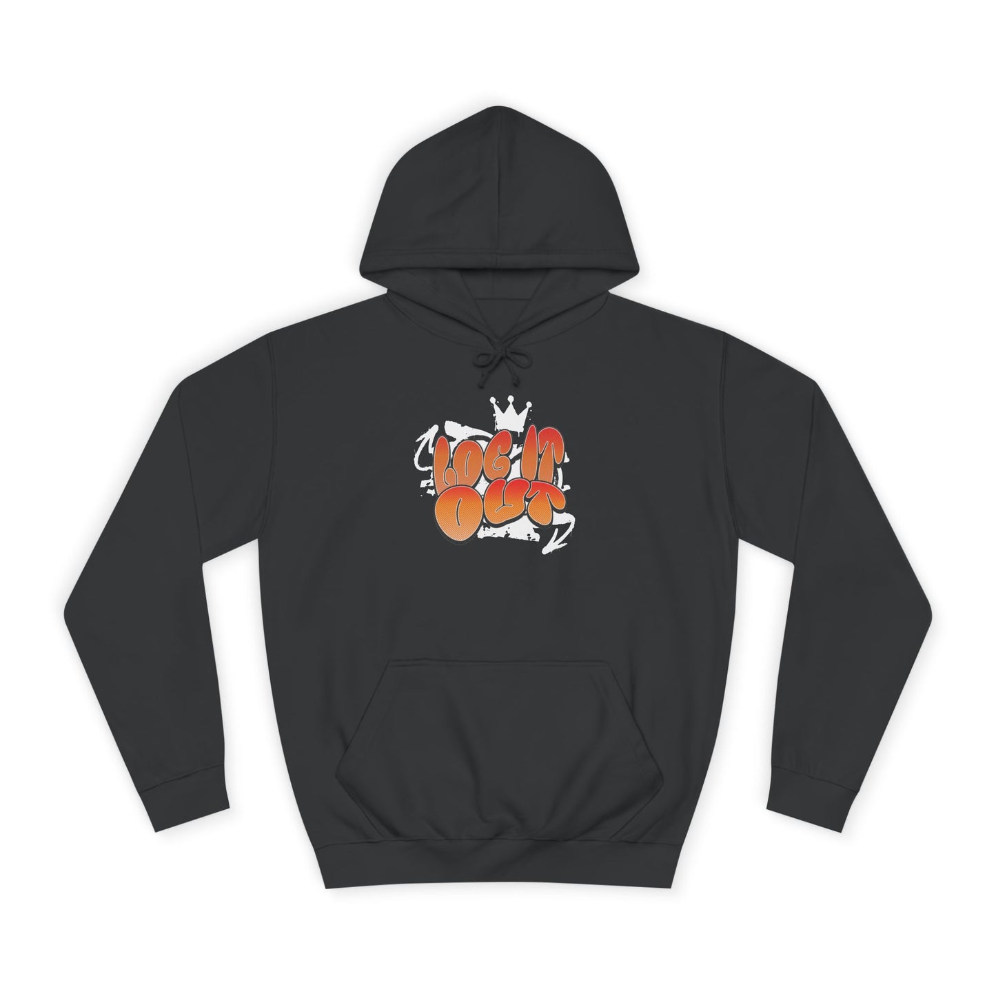 Unisex Hoodie - 'Log It Out' Trendy Comfort Wear