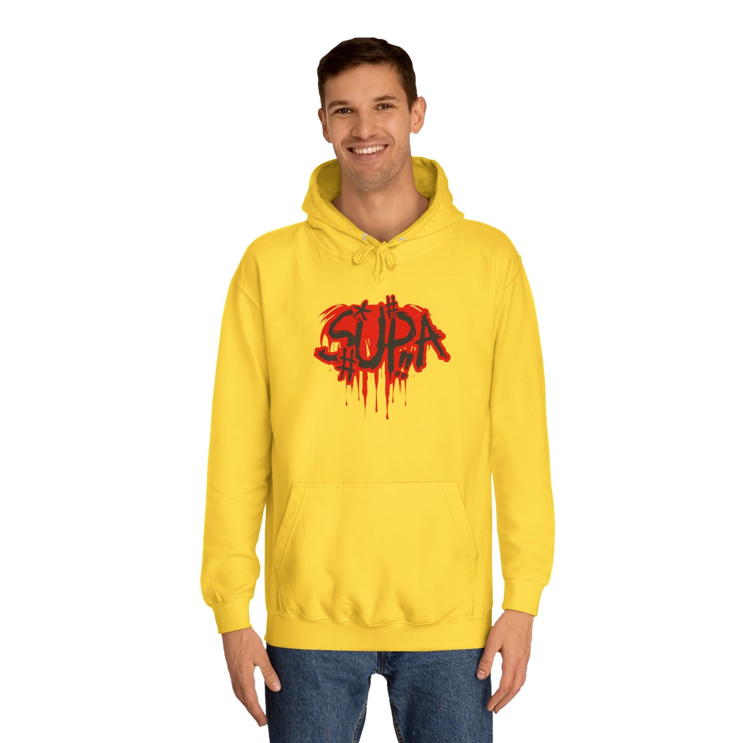 Streetwear Supa Hoodie, Unisex Hoodie, Casual Pullover, Trendy Sweatshirt, [...]