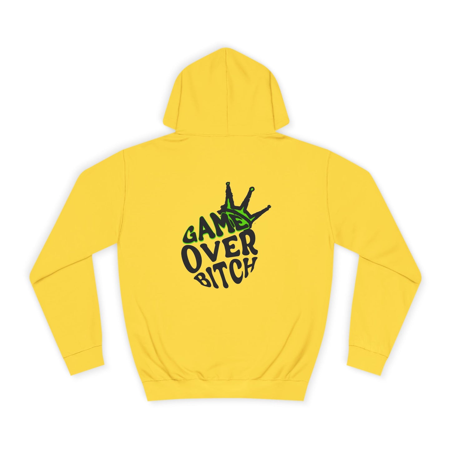 Unisex Hoodie - 'Game Over Bitch' Graphic Sweatshirt for everyone