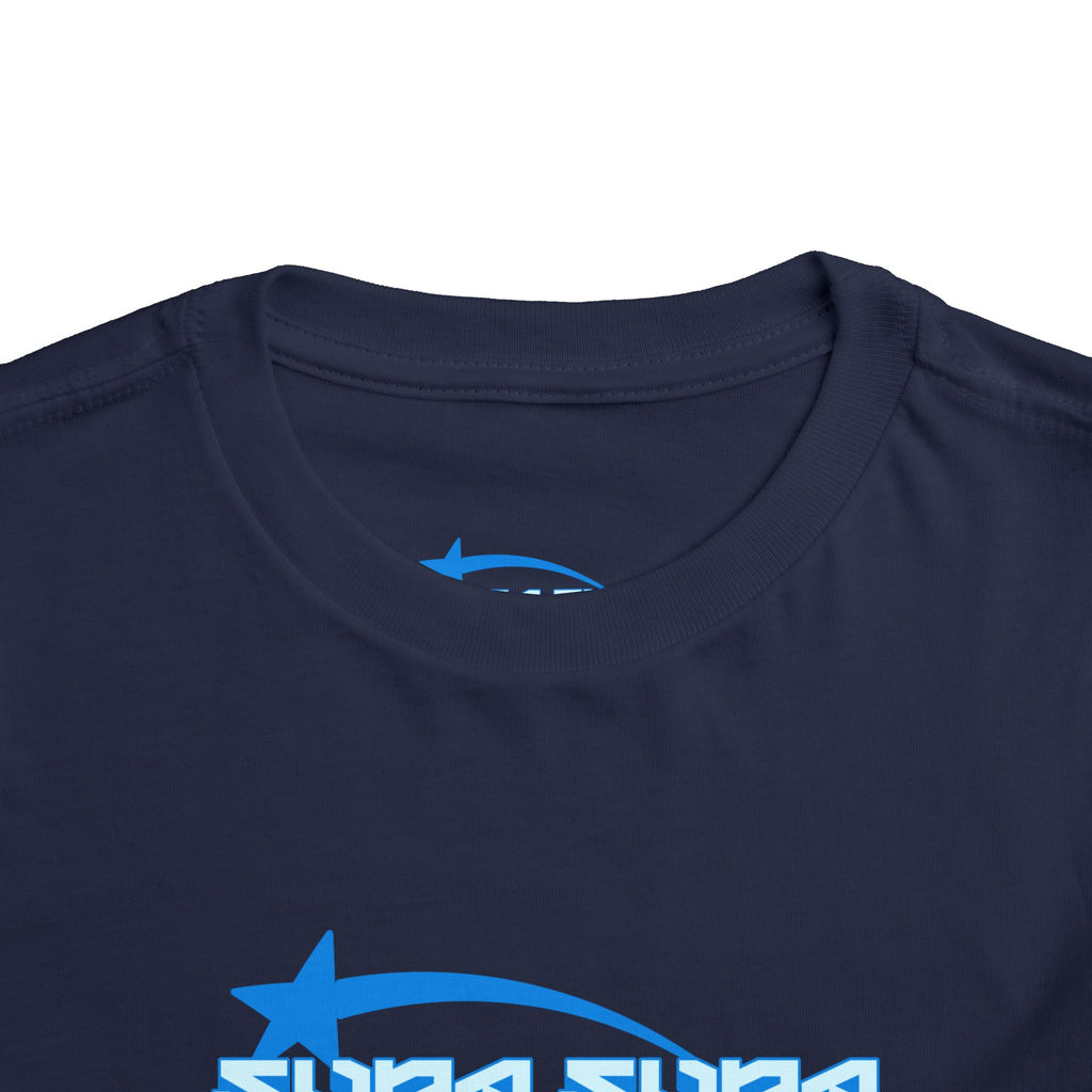 Toddler Tee — Blue Star 'Supa Supa' Graphic Shirt