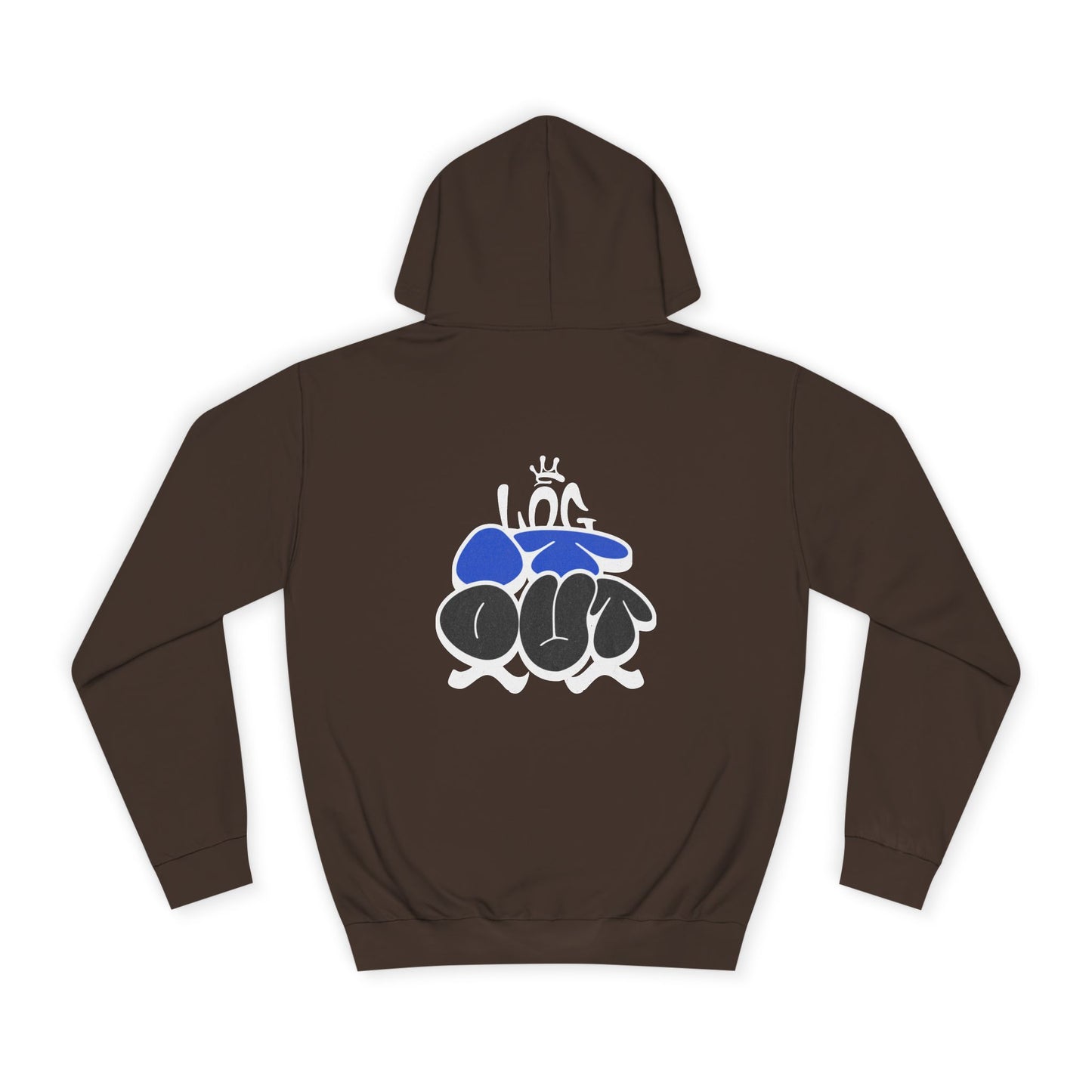 Stylish Unisex Log it out Hoodie, Cozy Wear, Trendy Sweatshirt, Gift, Casual Everyday Hoodie