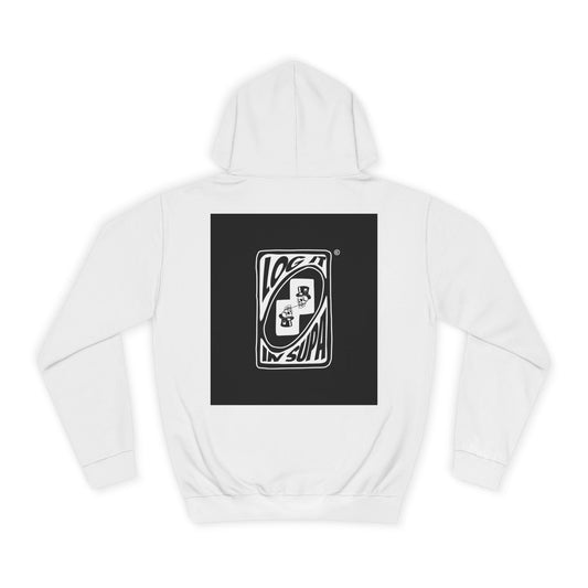 Unisex Log it in Hoodie with Unique Graphic Design, Ideal for Custom Wear, Gifts for Graduates, Cool Streetwear