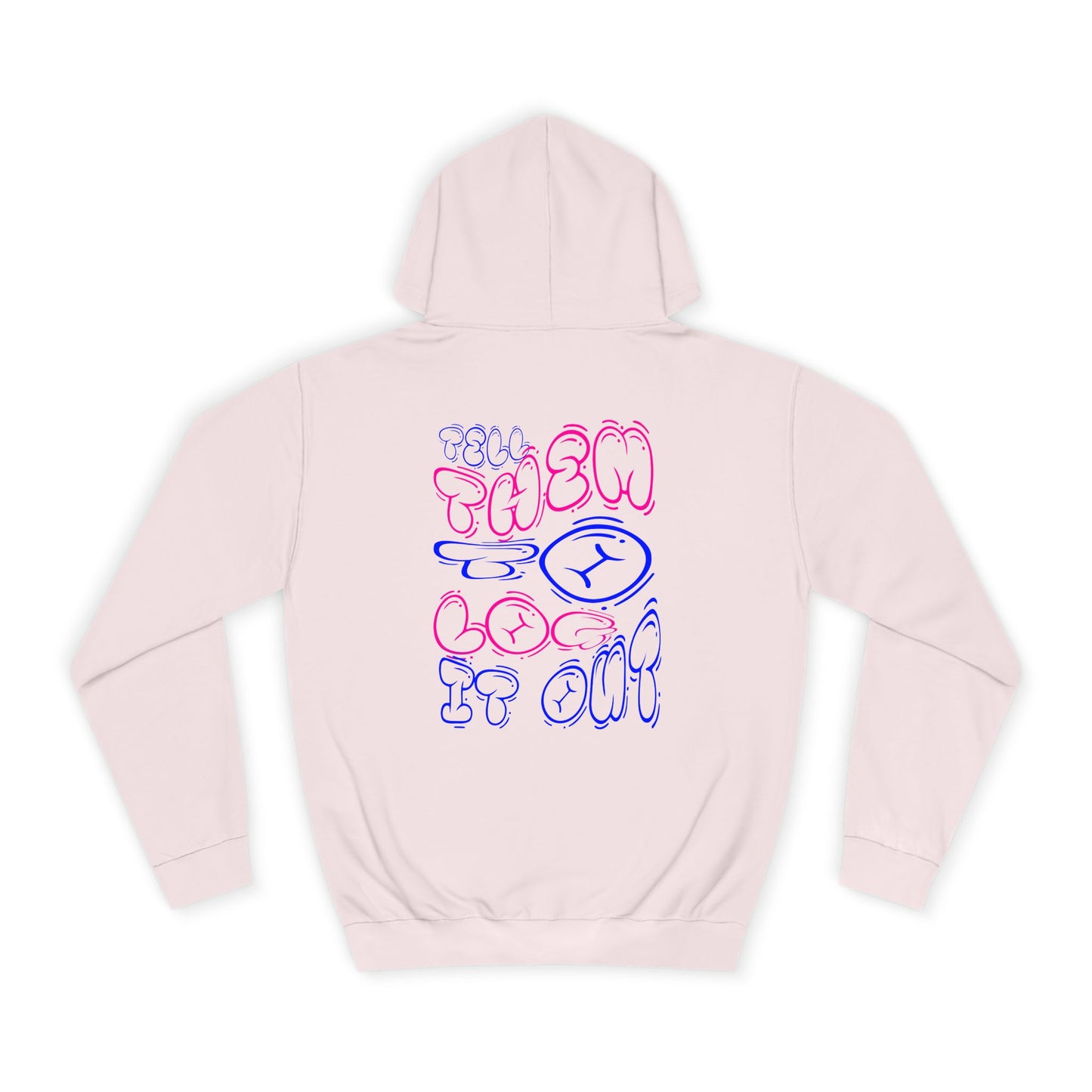 Unisex Log it Out Hoodie with Motivational Design | Cozy Wear, Fun Apparel,Casual
