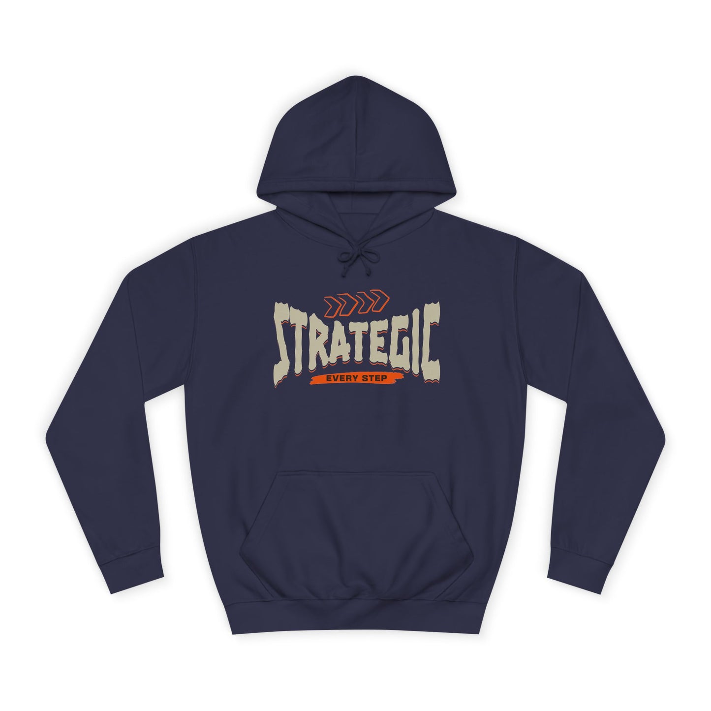 Strategic Unisex Hoodie - Every Step - Cozy Style for joints & Trendsetters