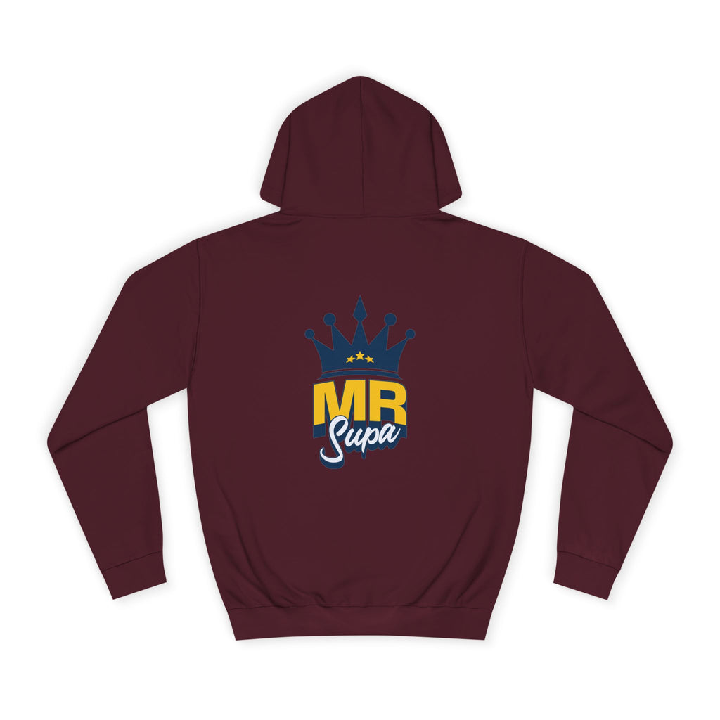 Crowned Unisex Mr Supa Hoodie - Stylish, Comfortable, Perfect for Any One, Athletes, Trendy Gift, Events, Everyday Wear
