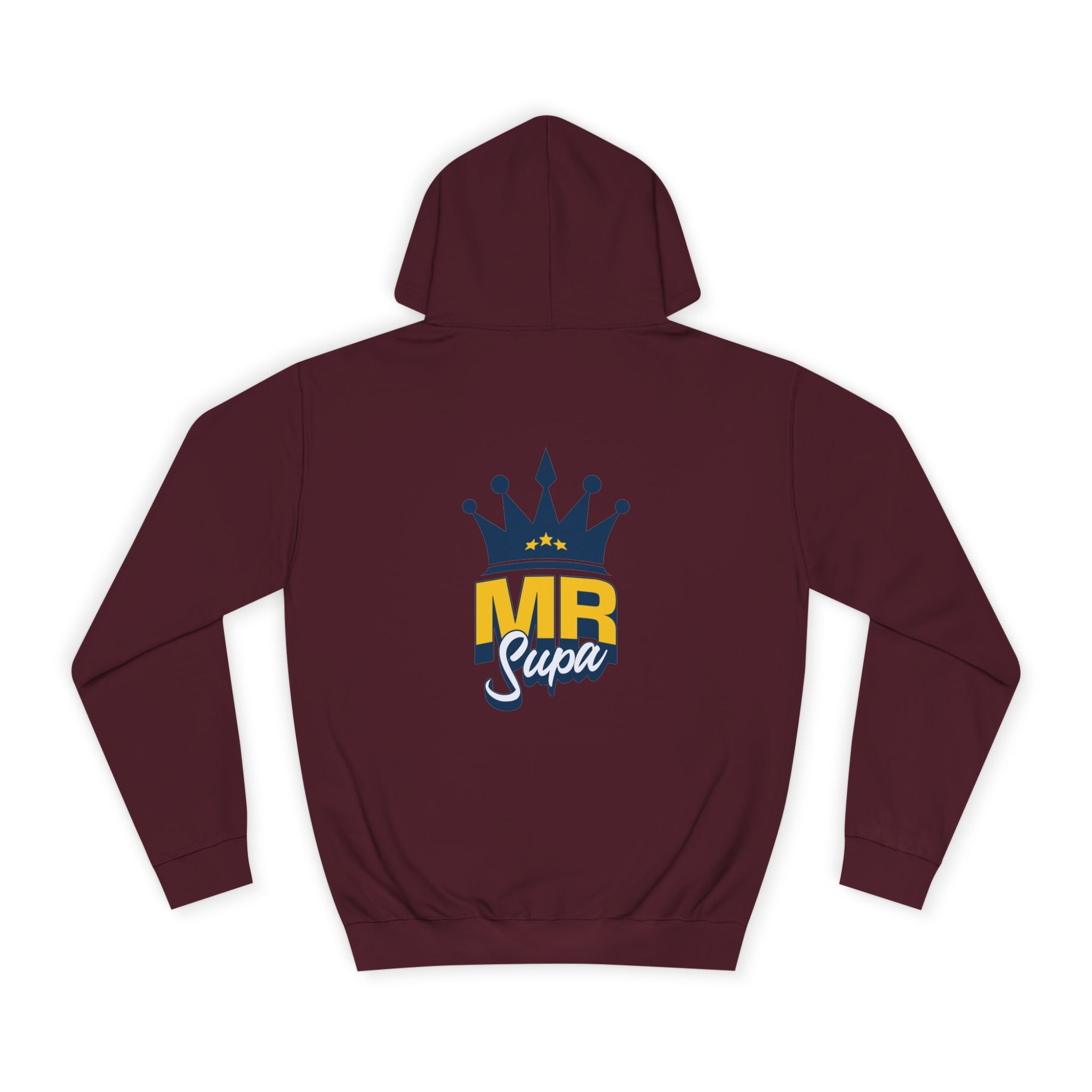 Crowned Unisex Mr Supa Hoodie - Stylish, Comfortable, Perfect for Any One, Athletes, Trendy Gift, Events, Everyday Wear
