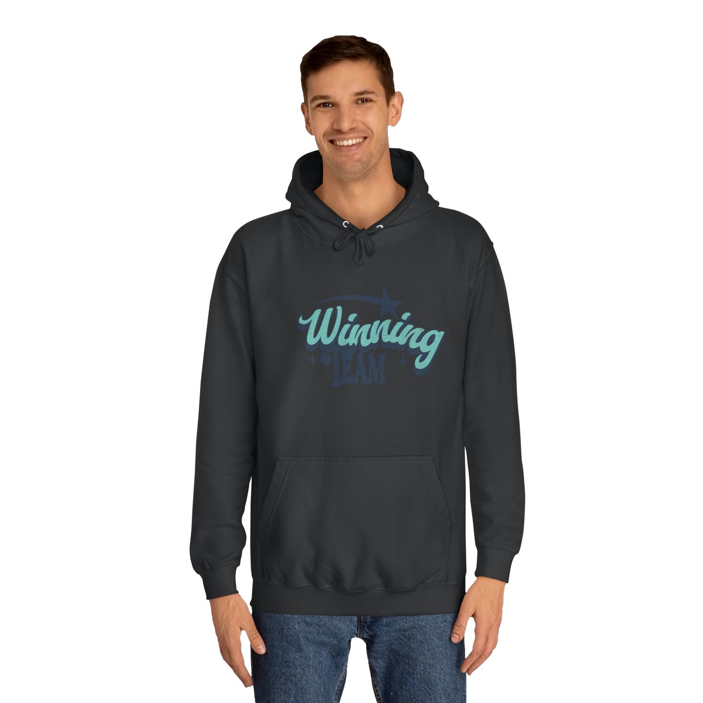 Winning Team Unisex Hoodie - Cozy Spirit Wear for Anybody