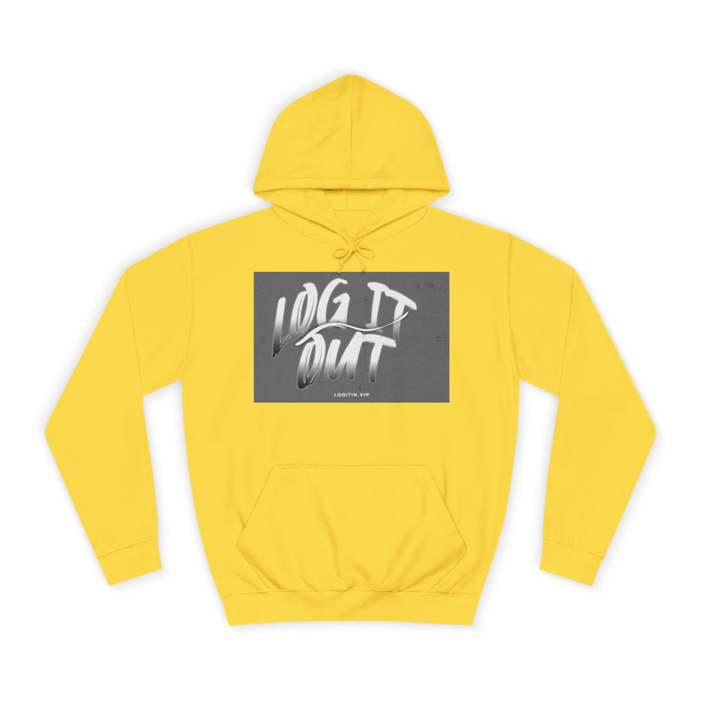 Stylish Unisex log it out Hoodie | Casual Wear, Trendy Design, Perfect Gift, Daily Comfort, College Apparel