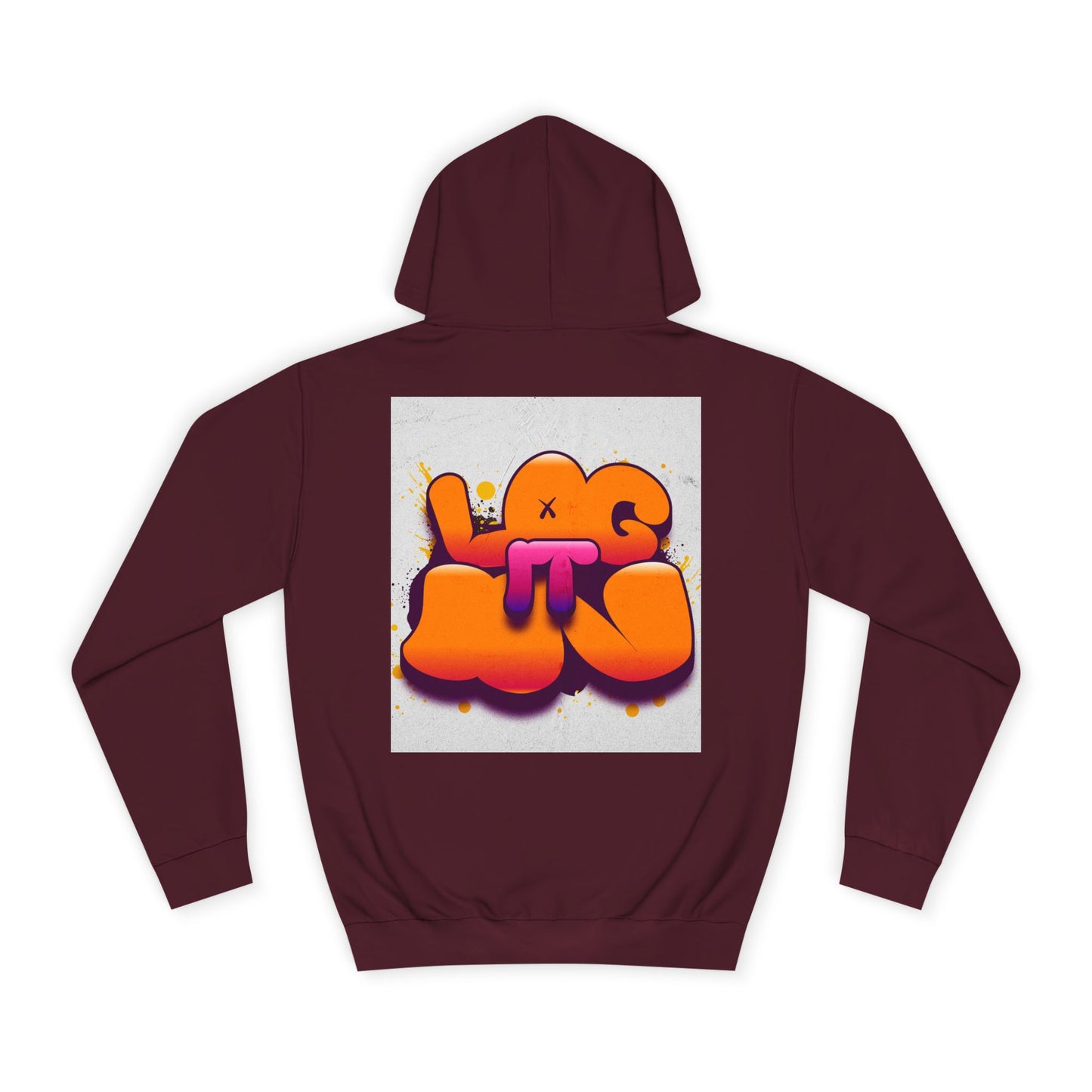 Vibrant Graffiti Log it in Hoodie, Trendy Sweatshirt, Casual Streetwear, Unique Gift, Artsy Apparel