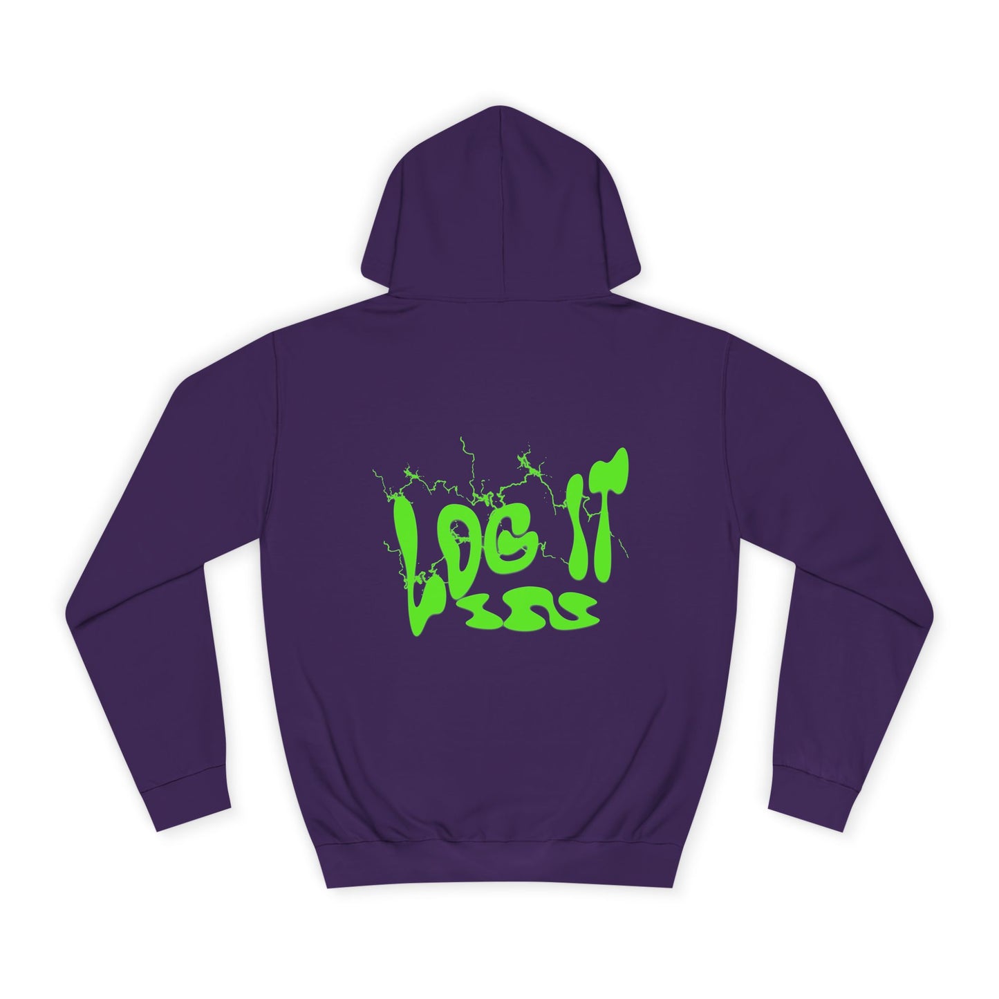 Unisex Hoodie with 'Log It in' Design, Cozy Casual Sweater for Trendy wear, Gift for Comfortable Everyday Wear