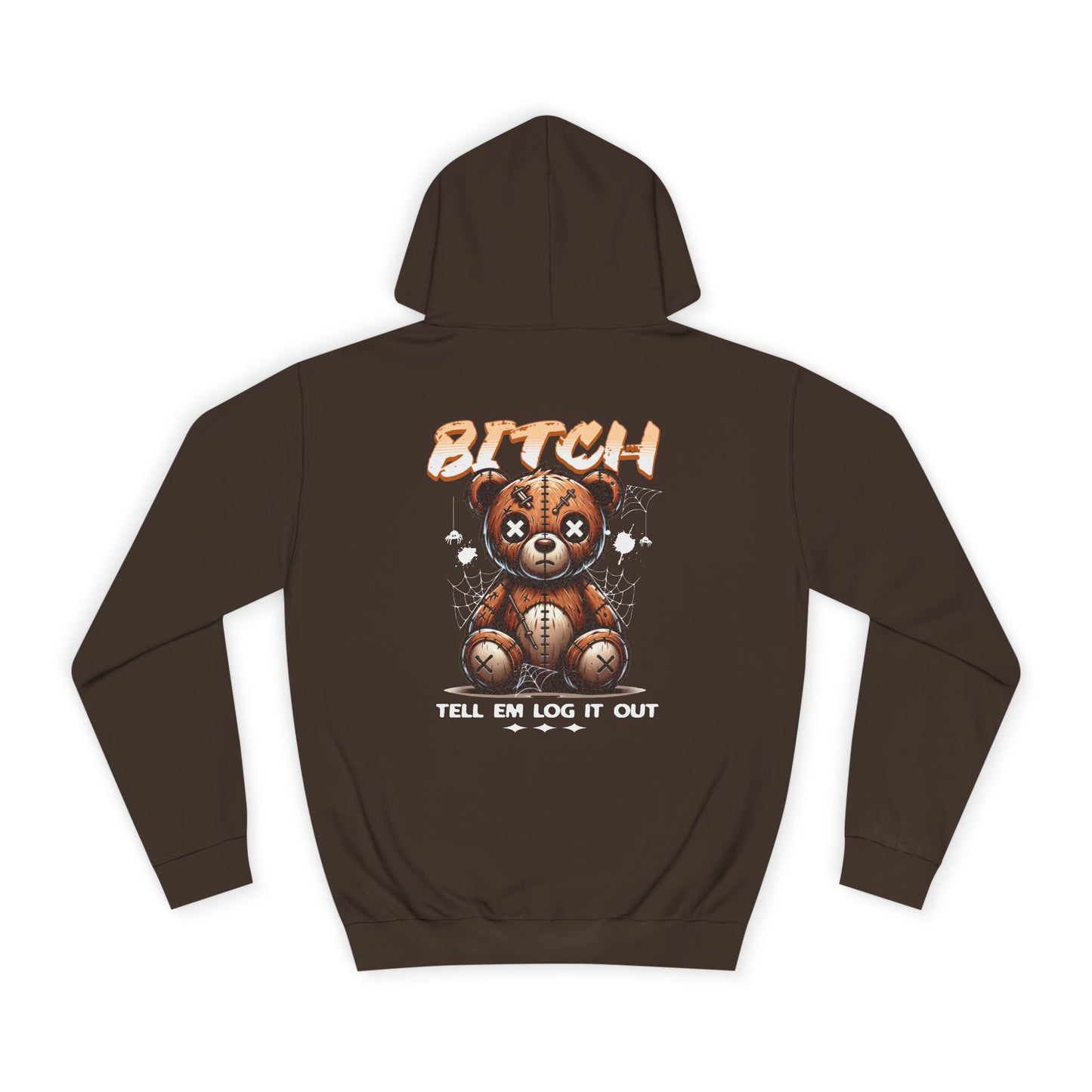 Trendy Unisex Log it out Hoodie with Graphic - Perfect for Casual Outings and Gifting