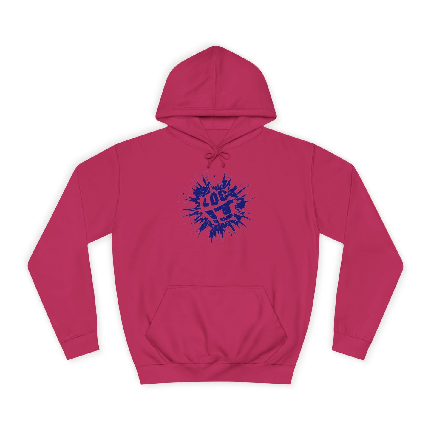 Unisex 'Log it in' Hoodie - Trendy Vibe, Perfect for Everyday wear, Casual Style, Great for Gifting, Ideal for Life