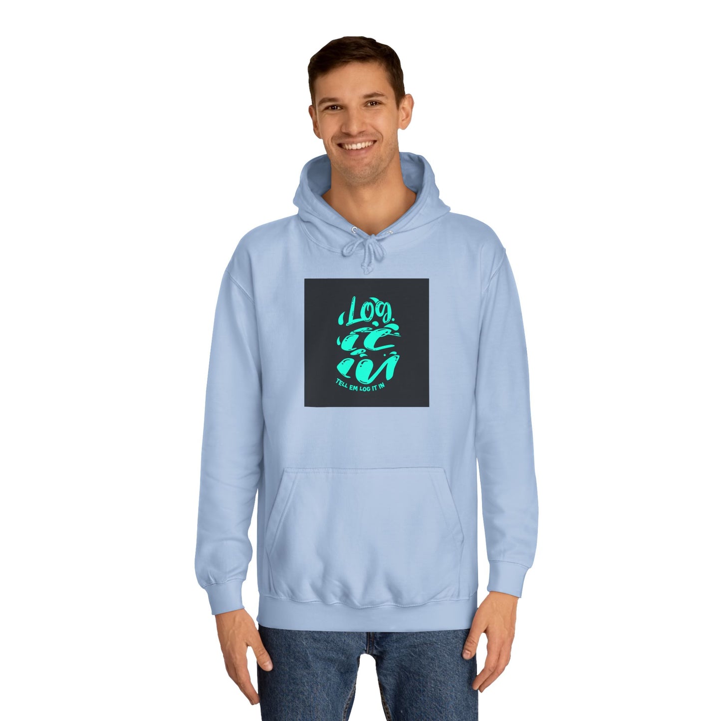 Unisex log it out Hoodie - Vibrant Graphic Sweatshirt for Any one, Comfortable Apparel, Perfect for Gifts, Trendy Life