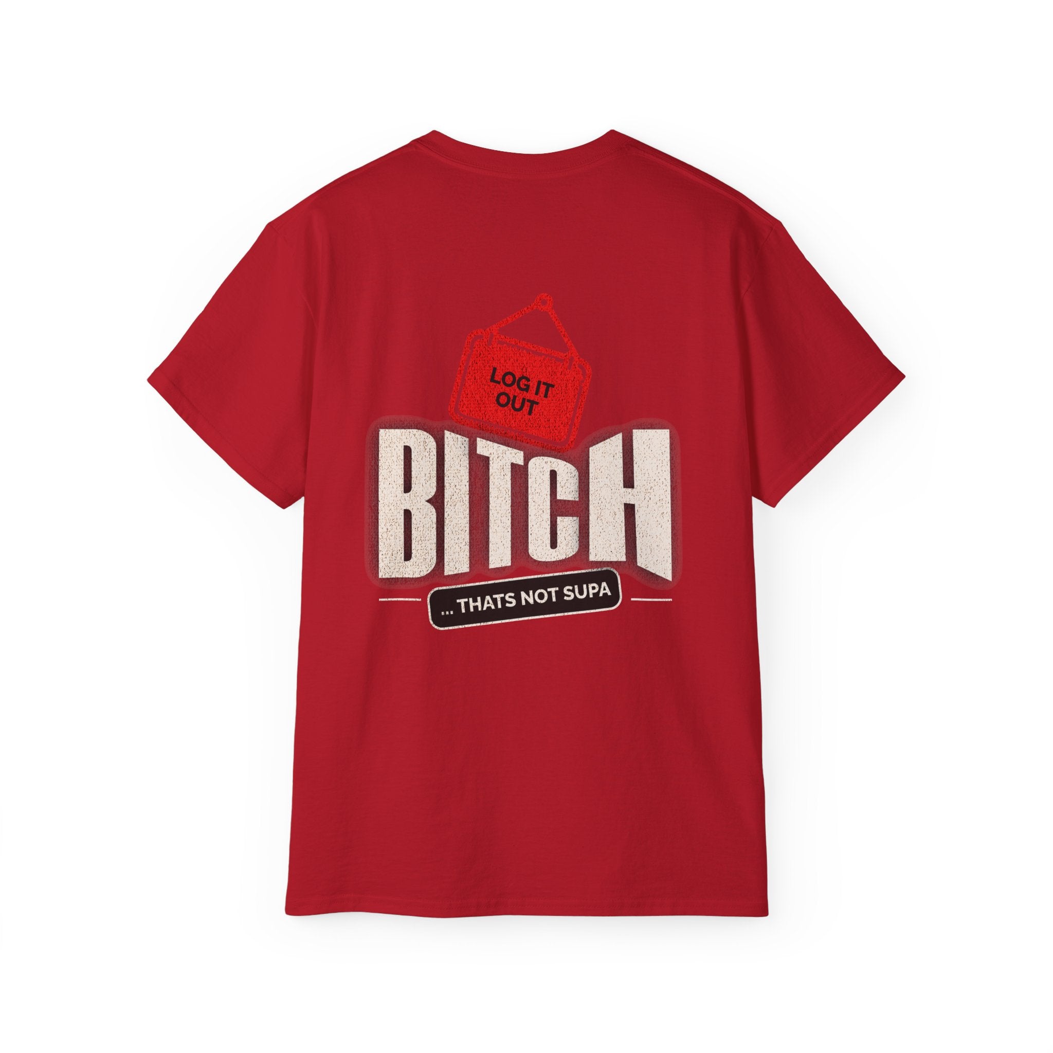 Graphic Tee —  (Log It Out)" Vintage Sign Shirt
