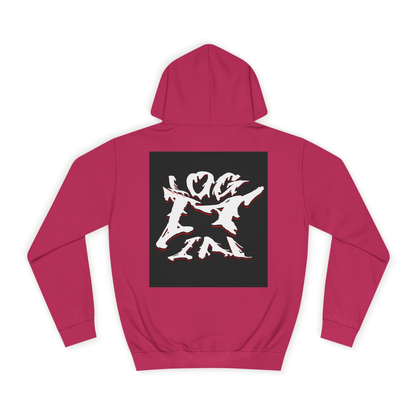 Unisex Log it in Hoodie - Artsy Graphic Sweatshirt, Cozy Custom Apparel, Perfect Gift, Spirit Wear, Trendy Streetwear