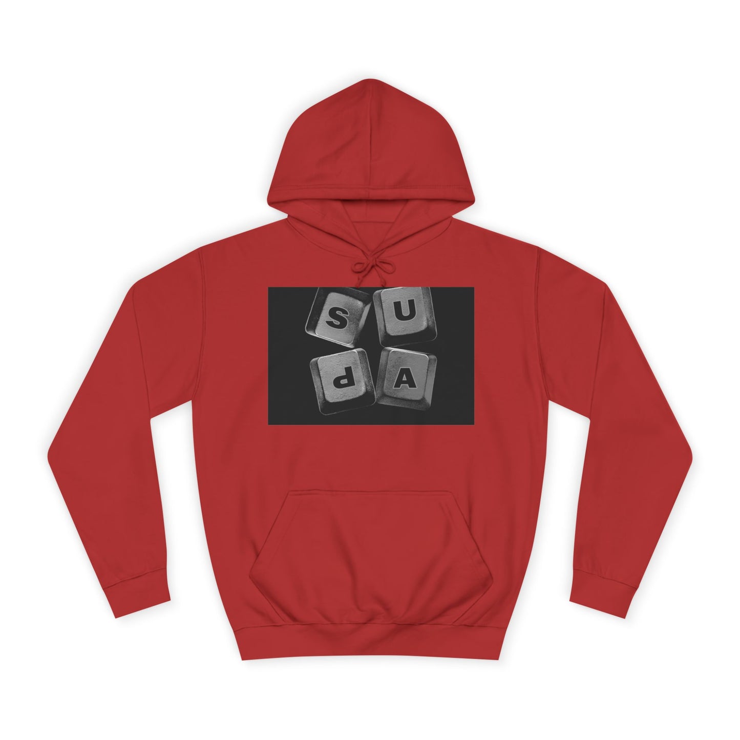 Unisex Hoodie with Graphic Design, Casual Wear, Cozy Layering,Spirit Wear