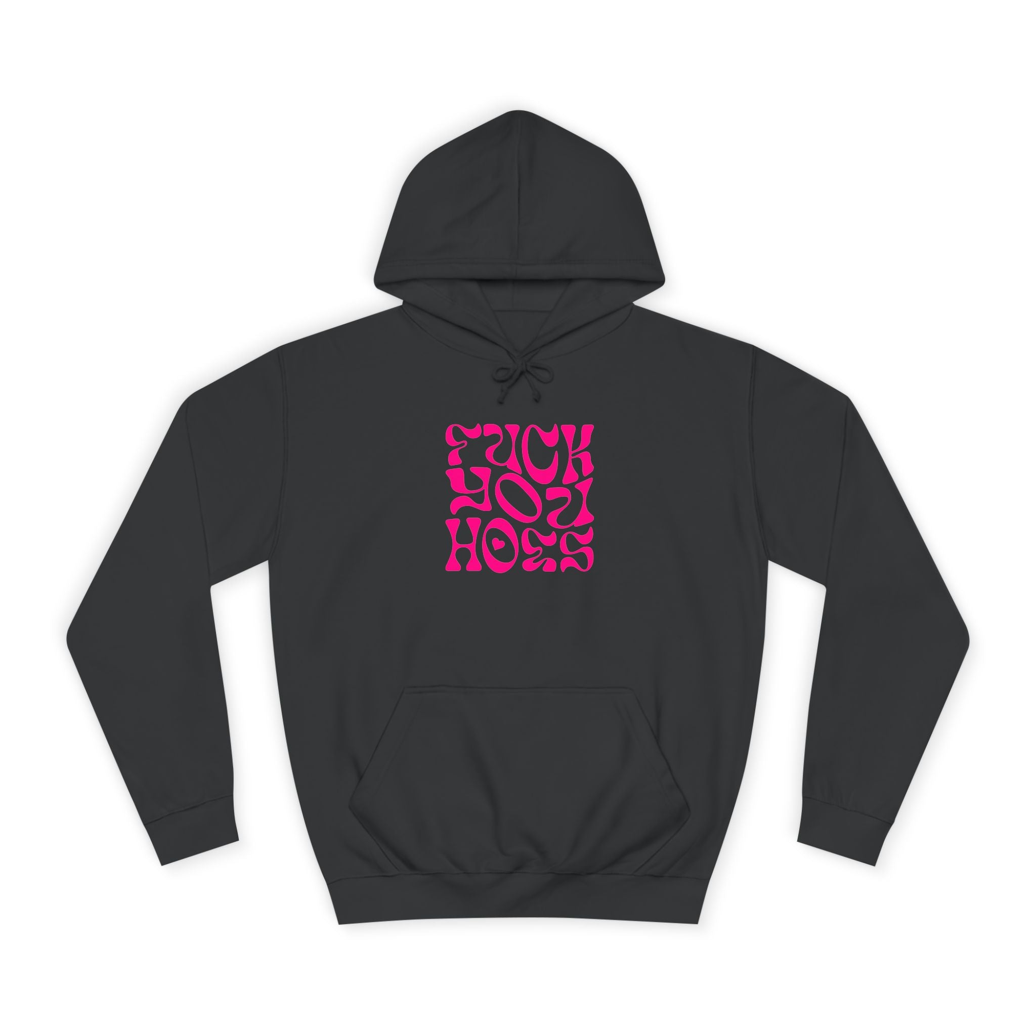 Trendy Unisex Hoodie with Bold Graphic Design