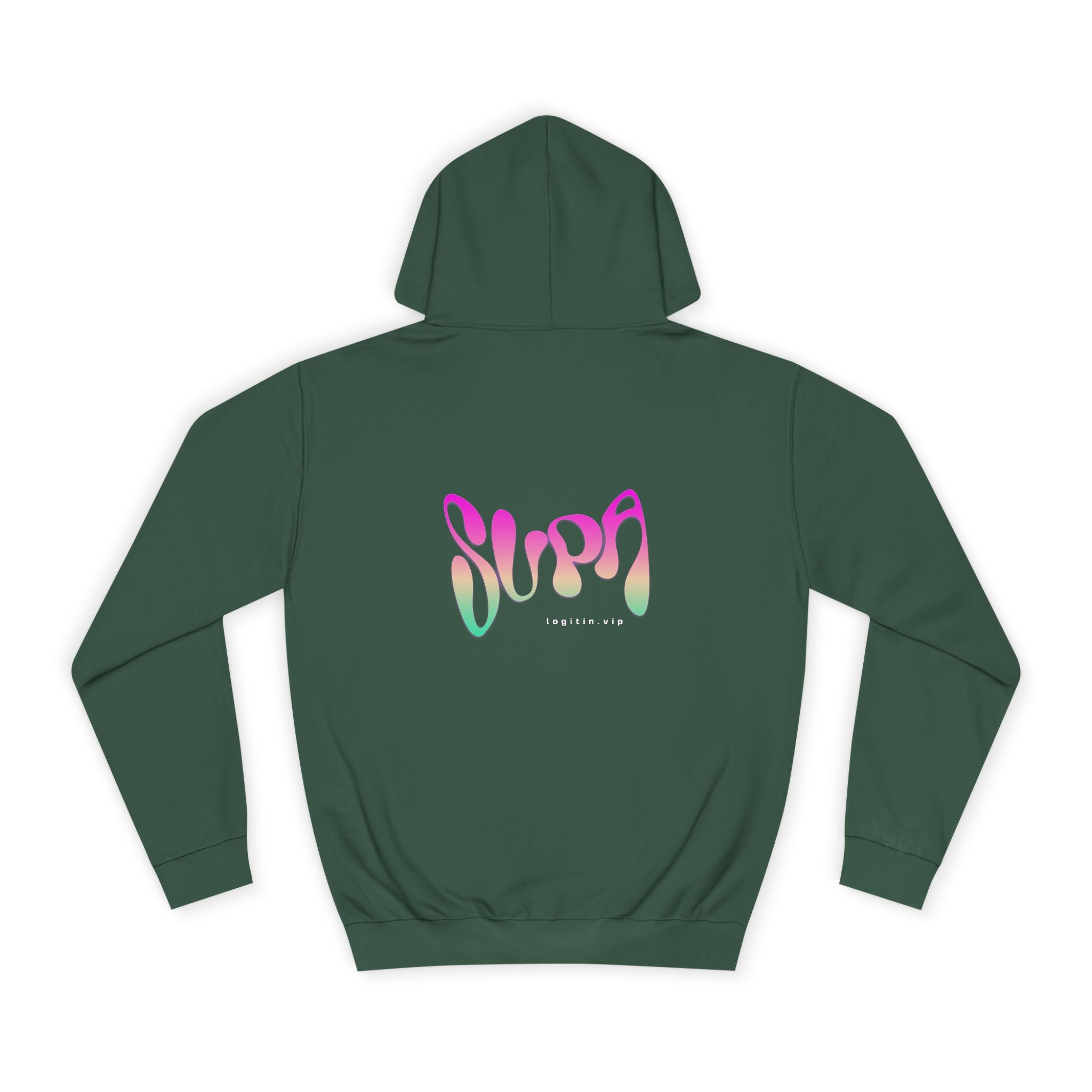 Colorful Unisex Supa Hoodie, Stylish Sweatshirt, Cozy Apparel, Gift, Trendy wear, Motivational Fashion