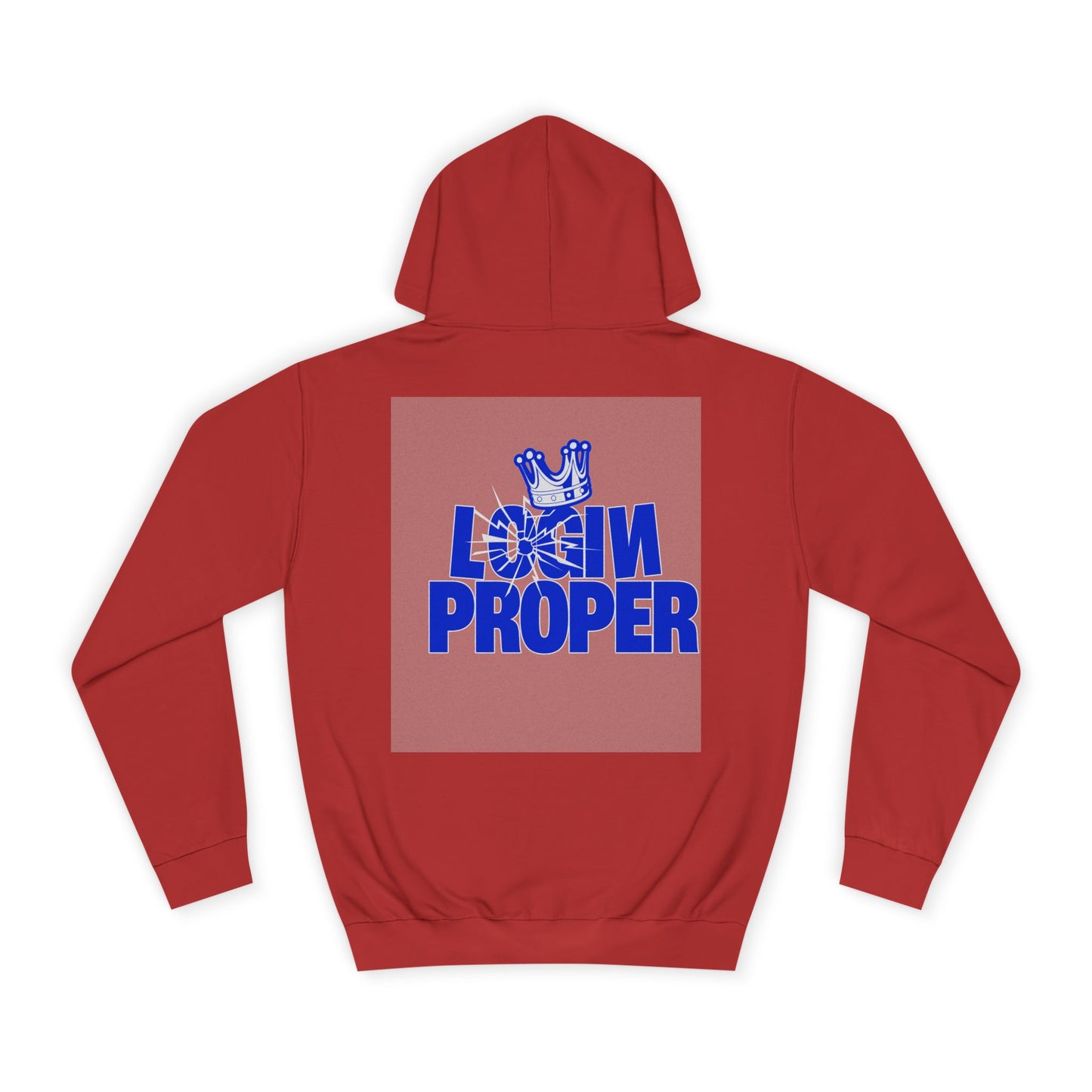 Unisex Hoodie - 'Login Proper' Trendy Spirit Wear, Casual Streetwear, Gift, Cozy Lounge Sweatshirt