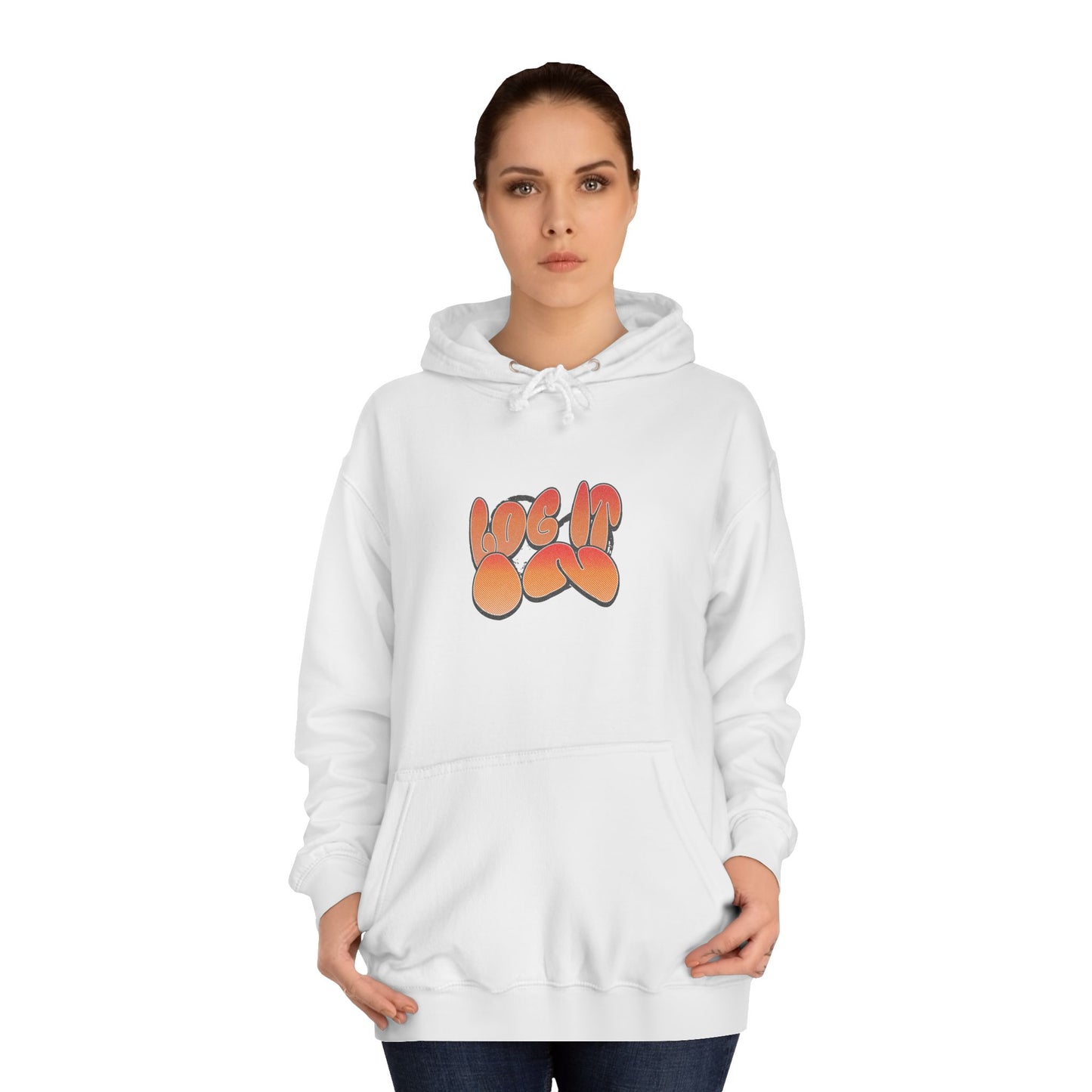Vibrant Unisex Hoodie - 'Log In' Design