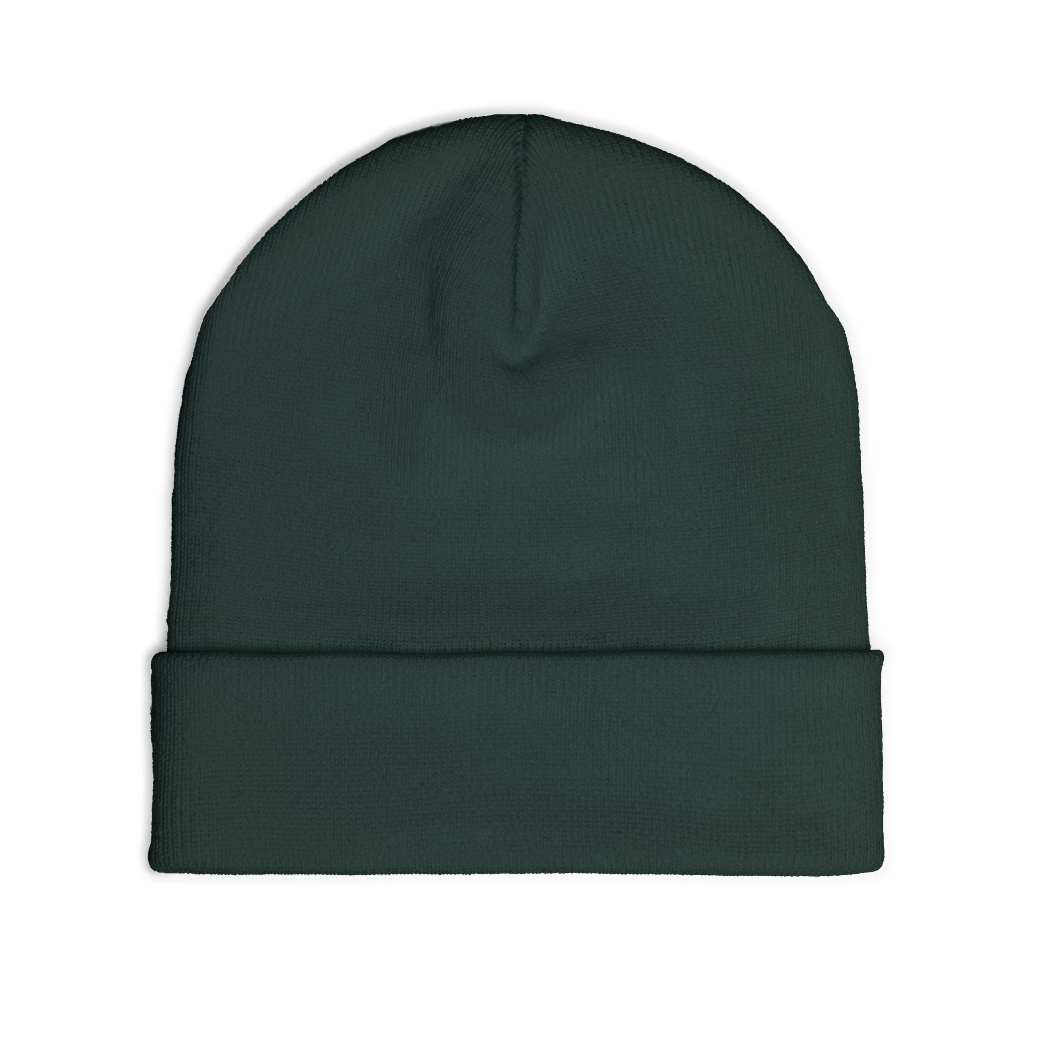 Embroidered 'LOG OUT' Knit Beanie — Gnome Humor Winter Hat