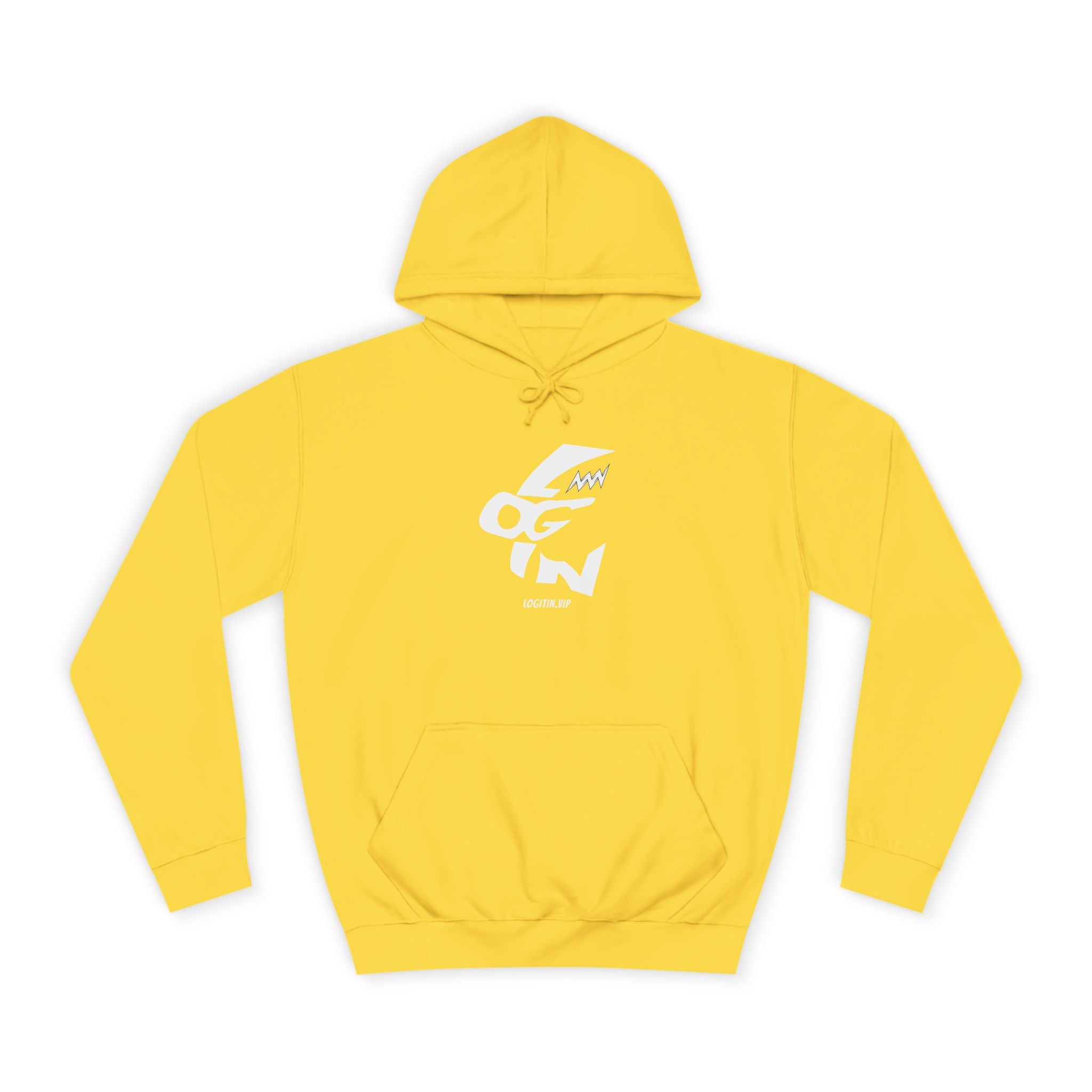Minimalist Unisex Login Hoodie - Cozy Essential for Everyday Wear