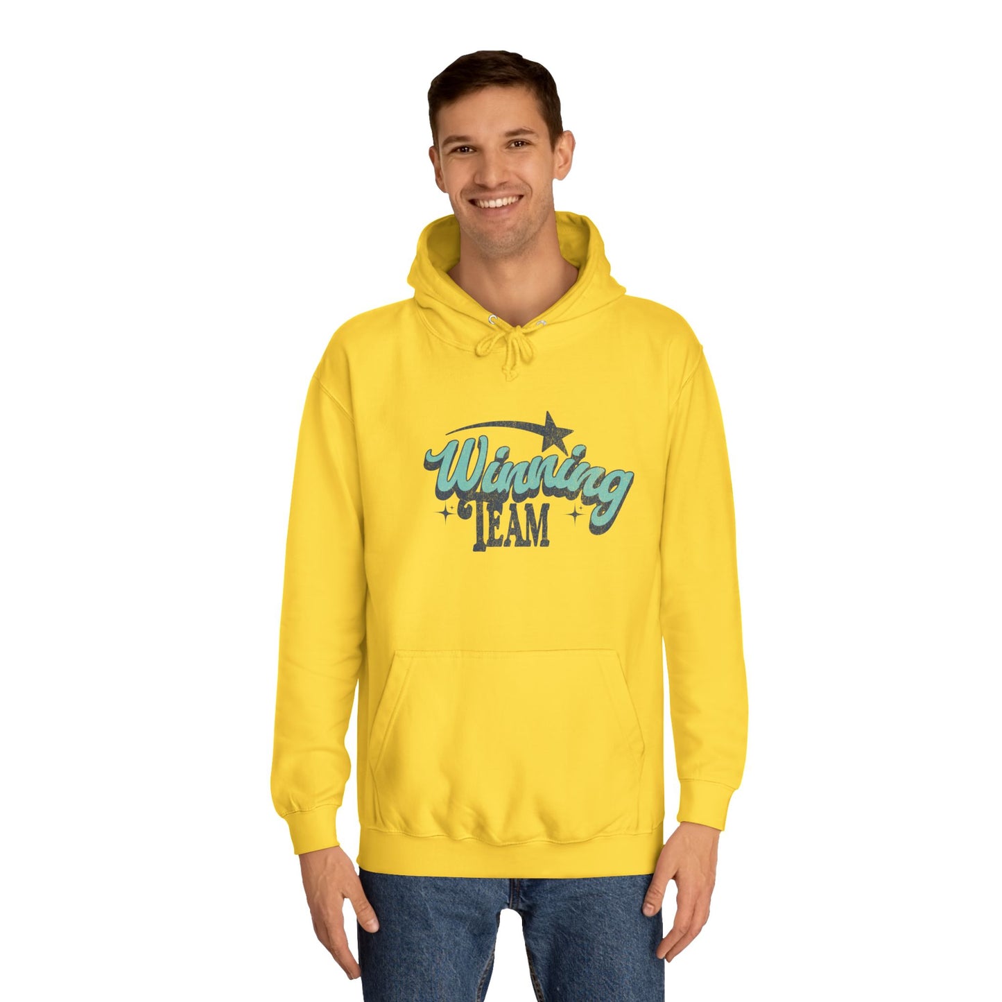 Winning Team Unisex Hoodie - Cozy Spirit Wear for Anybody