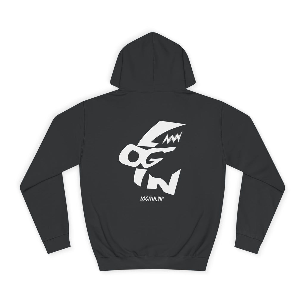 Minimalist Unisex Login Hoodie - Cozy Essential for Everyday Wear