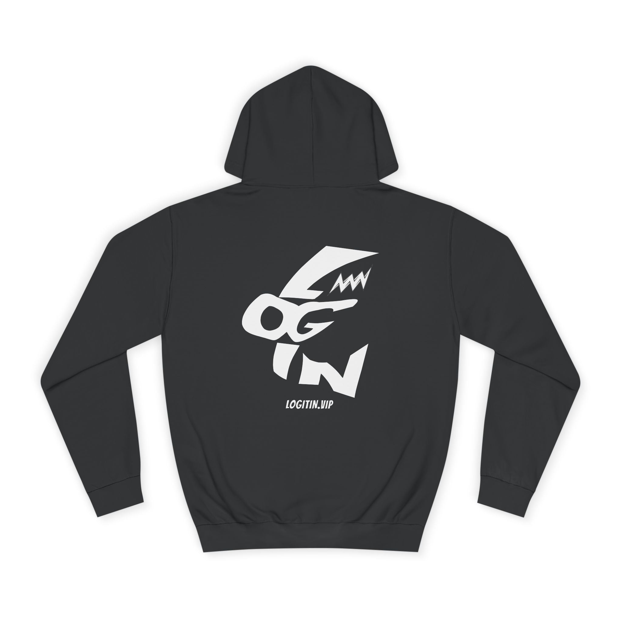 Minimalist Unisex Login Hoodie - Cozy Essential for Everyday Wear