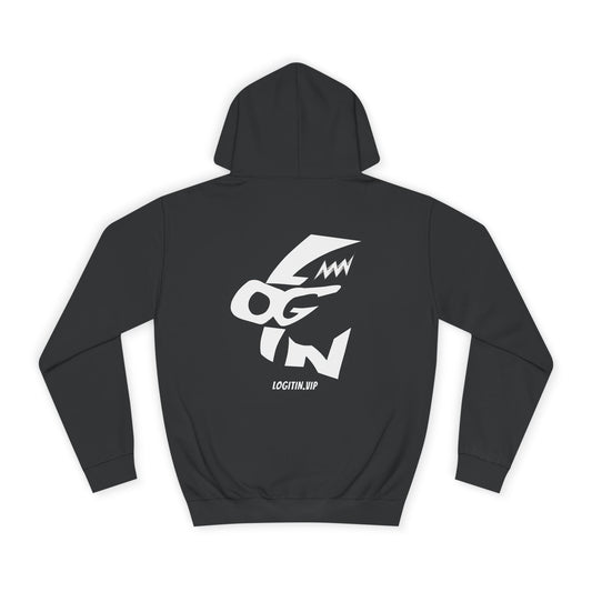 Minimalist Unisex Login Hoodie - Cozy Essential for Everyday Wear