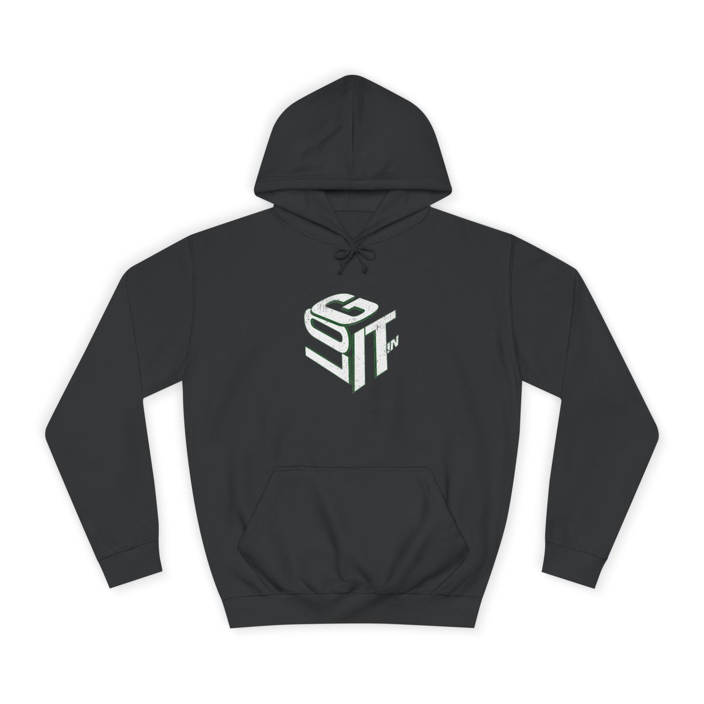 Stylish Unisex  Hoodie with Design, Log it in Sweatshirt, Casual Hoodie, Modern Apparel, Unique Gear