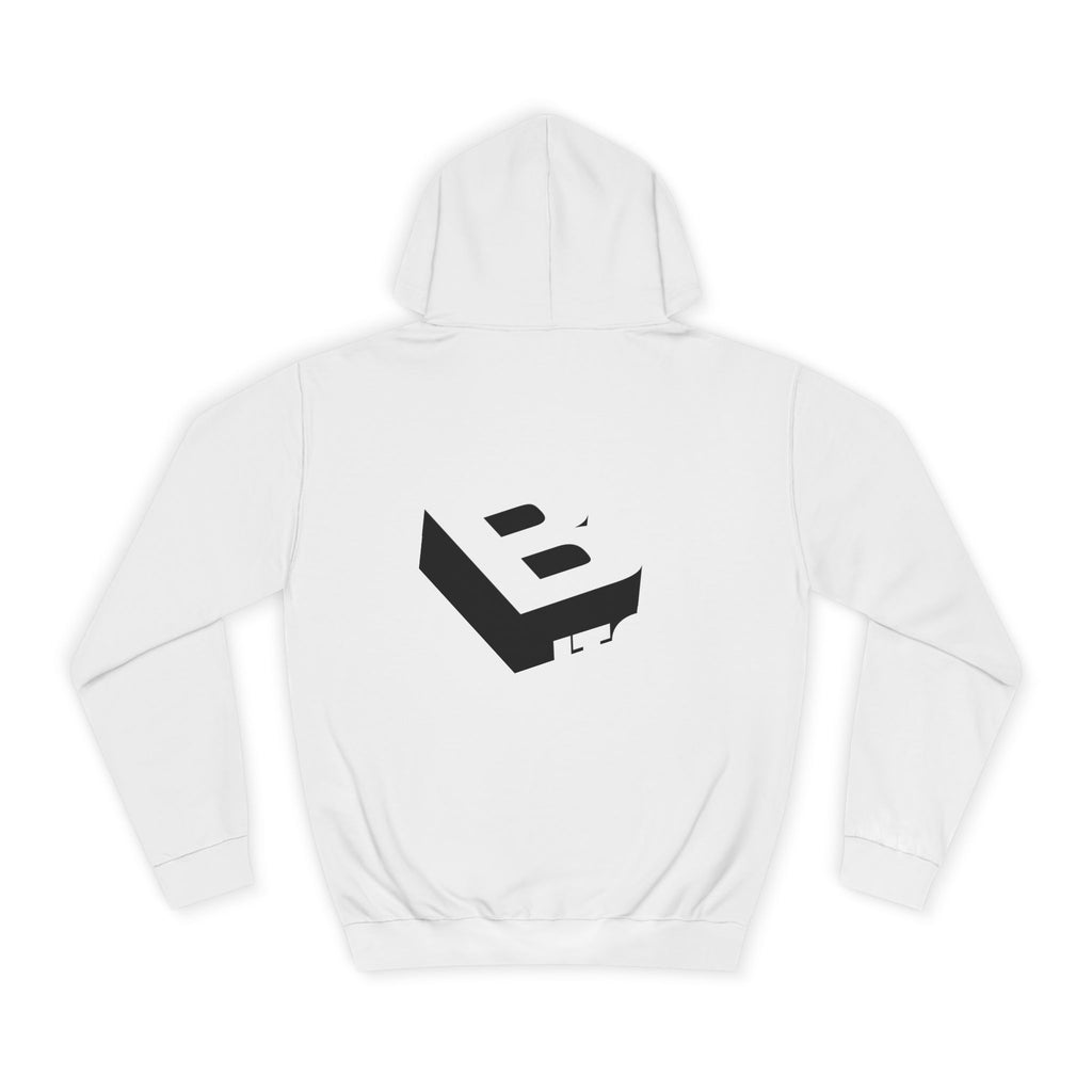 Unisex Hoodie with Bold Logo Design