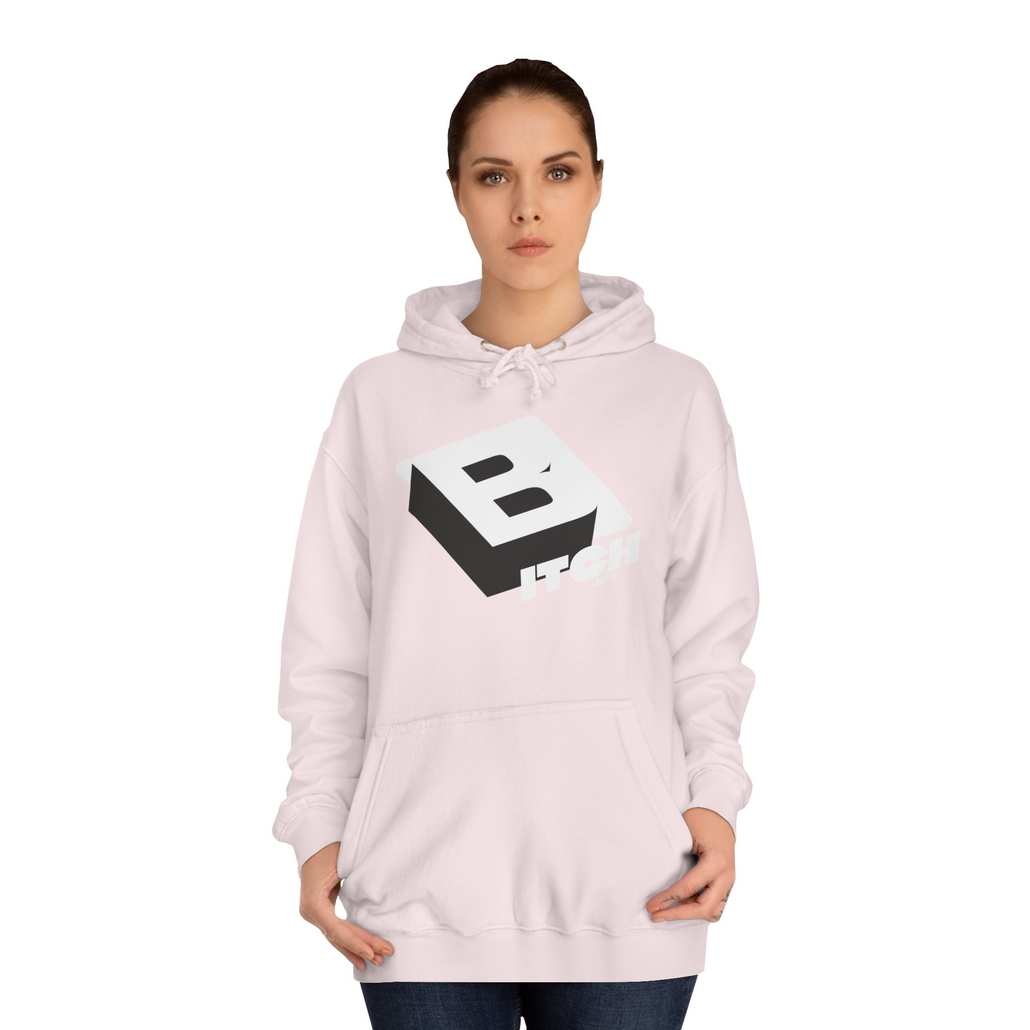 Unisex Hoodie with Bold Logo Design