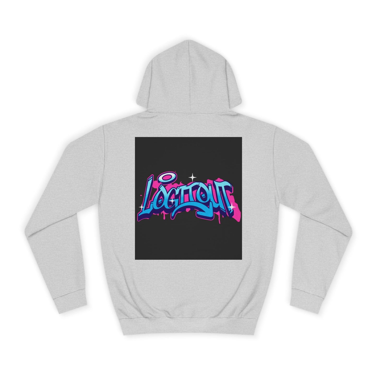 Unisex Hoodie with Colorful Graffiti Design - Trendy Streetwear, Perfect for Life, Gift, Casual Wear