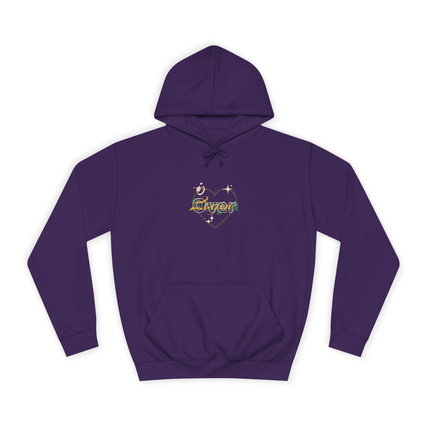 Charming Heart Hoodie with Floral Design, Unisex Casual Sweatshirt, Trendy Gift, Relaxed Wear, Unique Apparel